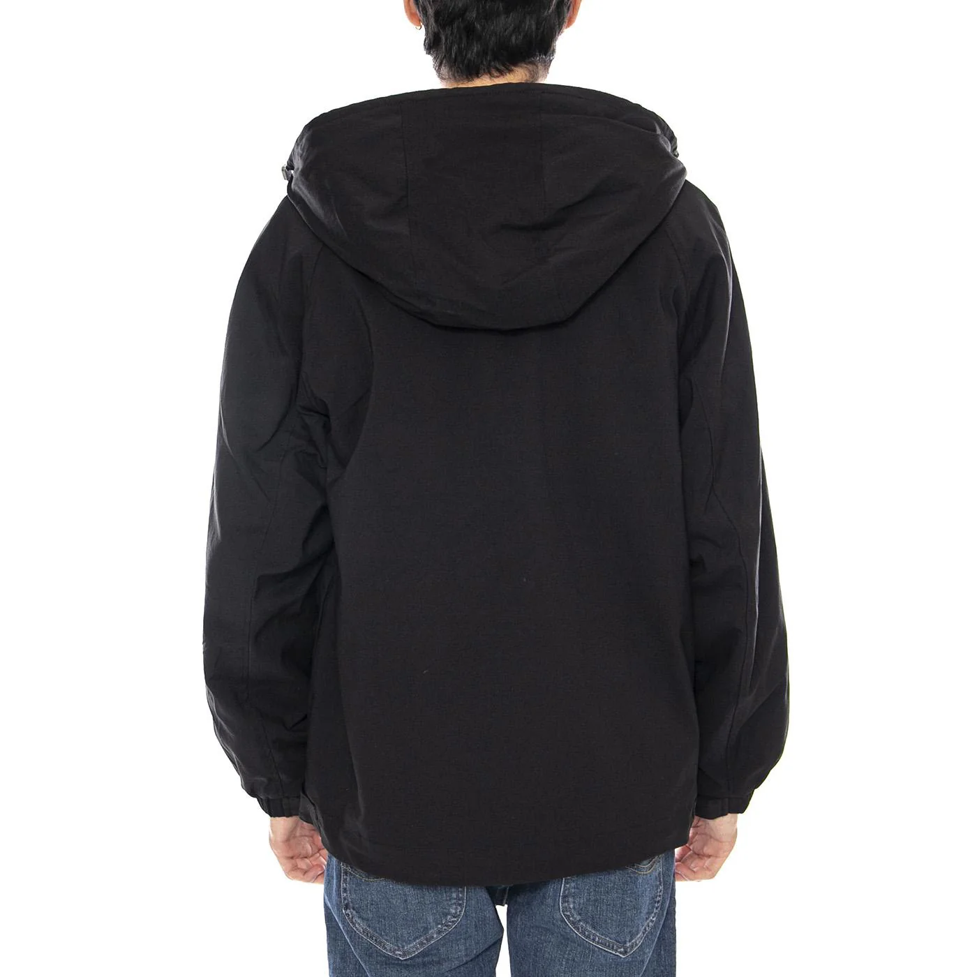 Multi Pockets Jacket Black - Giacca con Cappuccio Uomo Nera  Uomo EDWIN - Image 3