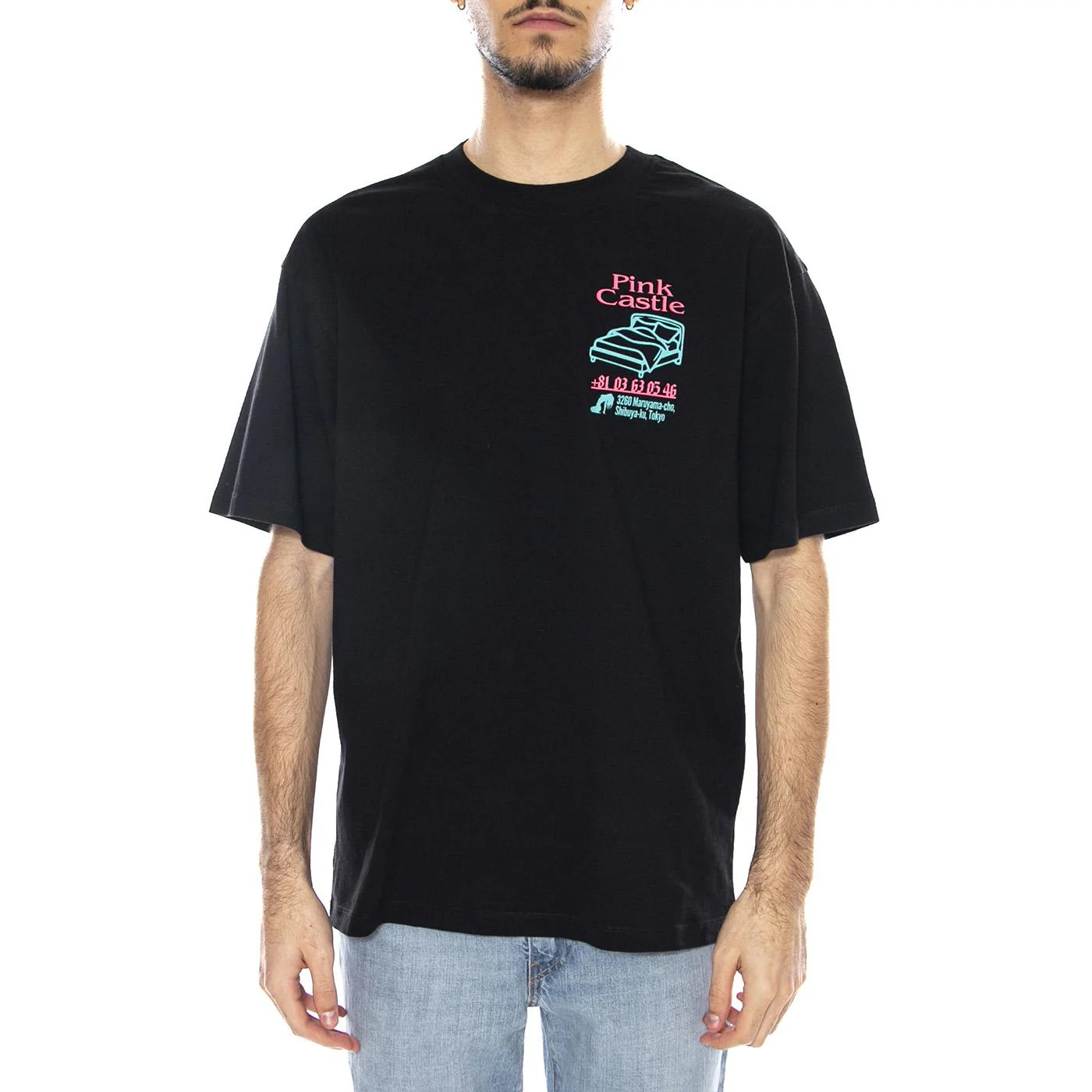 Pink Castle TS -- Maglietta Uomo Nera Uomo EDWIN - Image 2