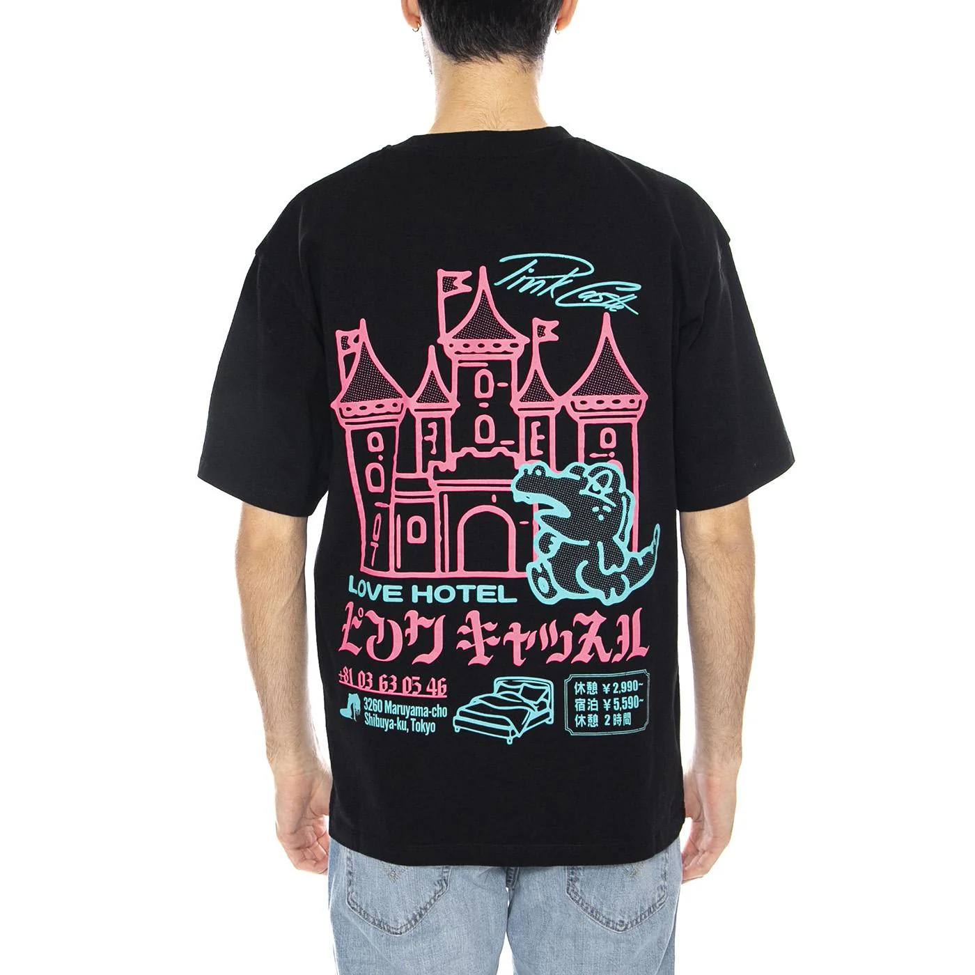 Pink Castle TS -- Maglietta Uomo Nera Uomo EDWIN - Image 3