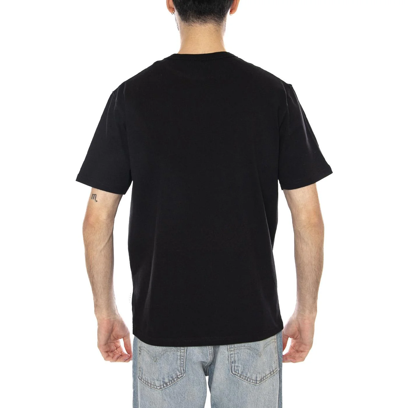 REGULAR BASIC TS - Maglietta Girocollo Uomo Nera  Uomo EDWIN - Image 3