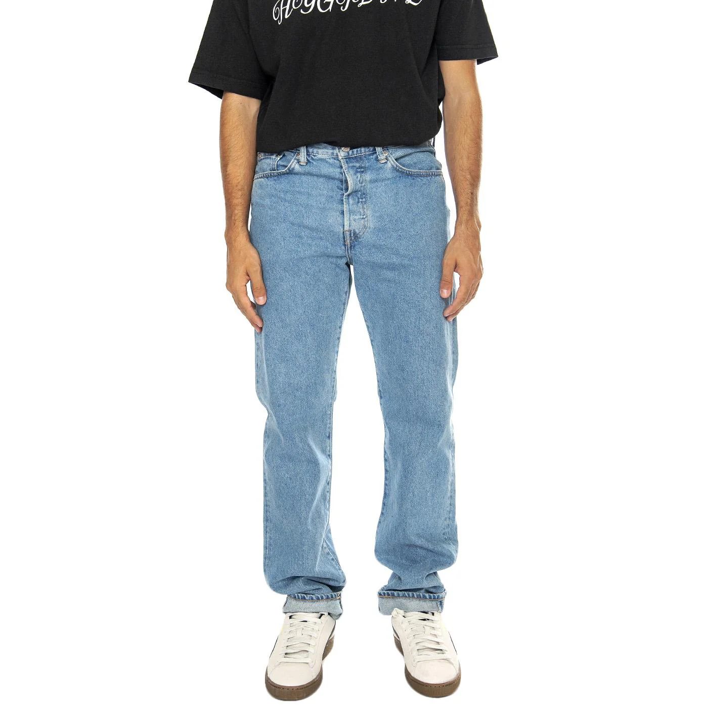 Regular Straight Light Used - Pantaloni Denim Jeans Uomo Blu Uomo EDWIN - Image 2