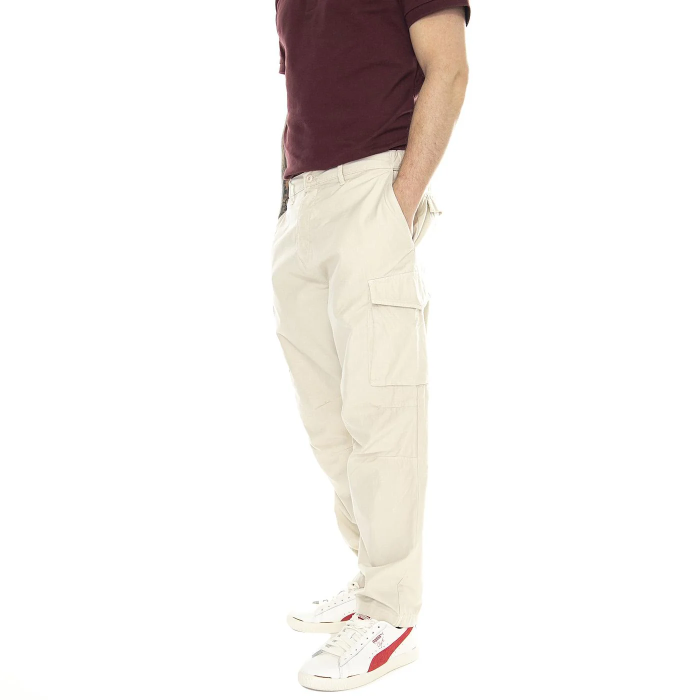 Sentinel Pant Peyote - Pantaloni Uomo Beige Uomo EDWIN