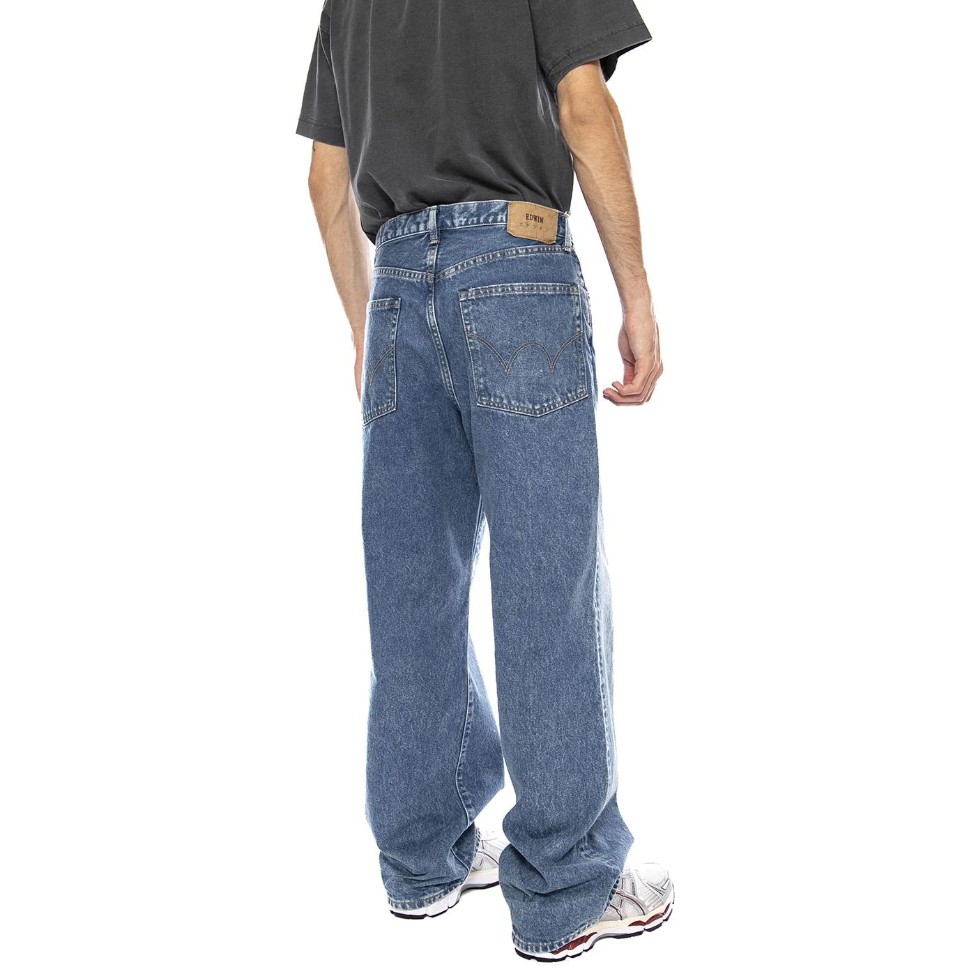 Wide Pant Japan Blue - Pantaloni Denim Jeans Uomo Blu Uomo EDWIN - Image 3