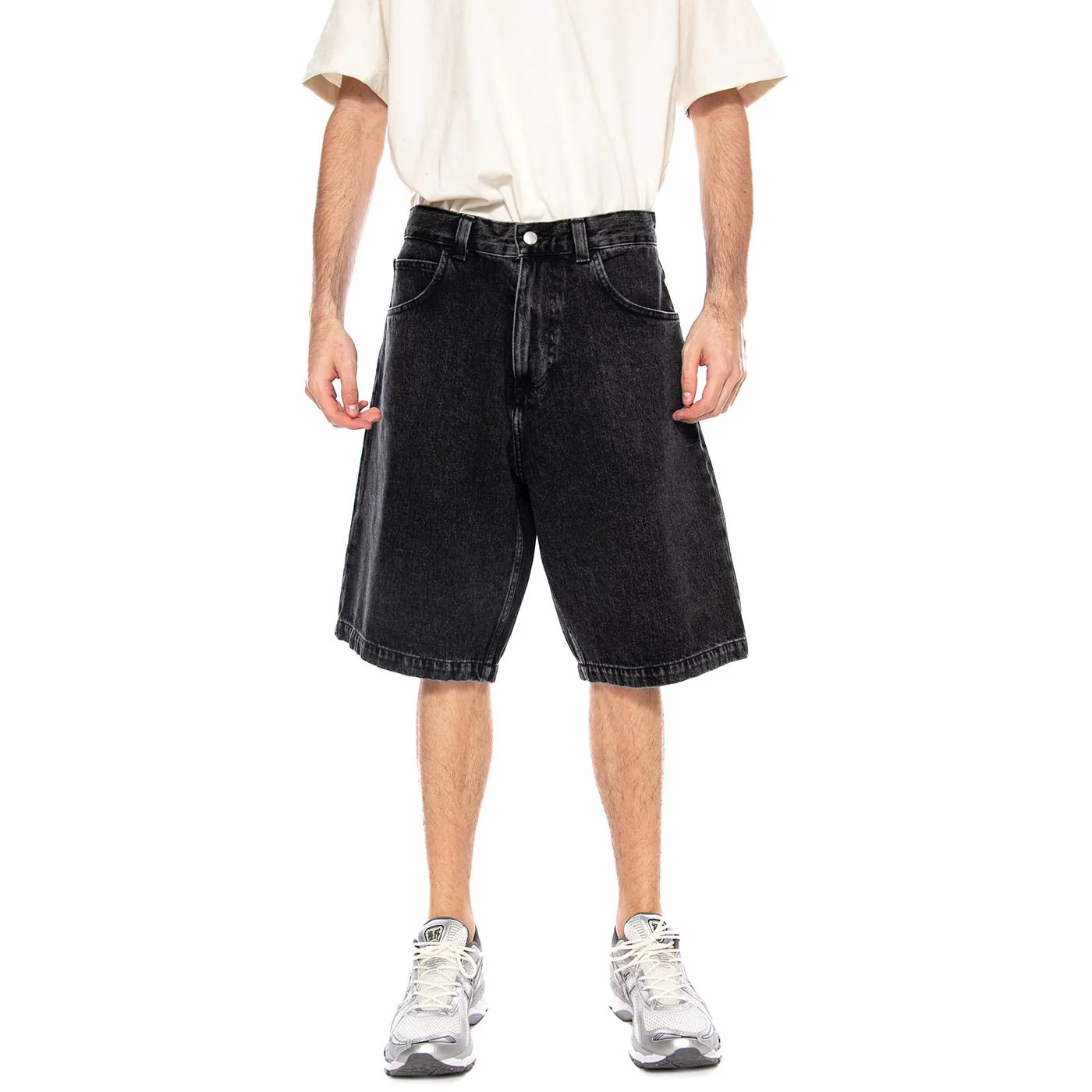 Worker Short Black - Bermuda Denim Jeans Uomo Neri  Uomo EDWIN - Image 2