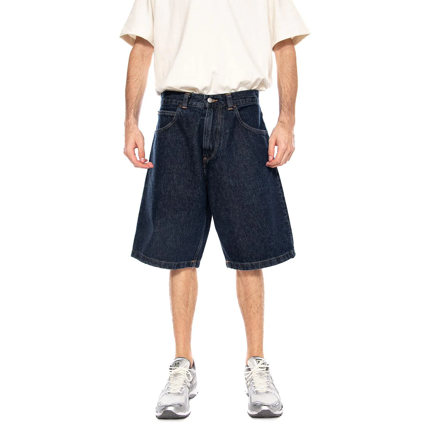 Worker Short Dark Marble Wash - Bermuda Uomo Blu  Uomo EDWIN - Image 2