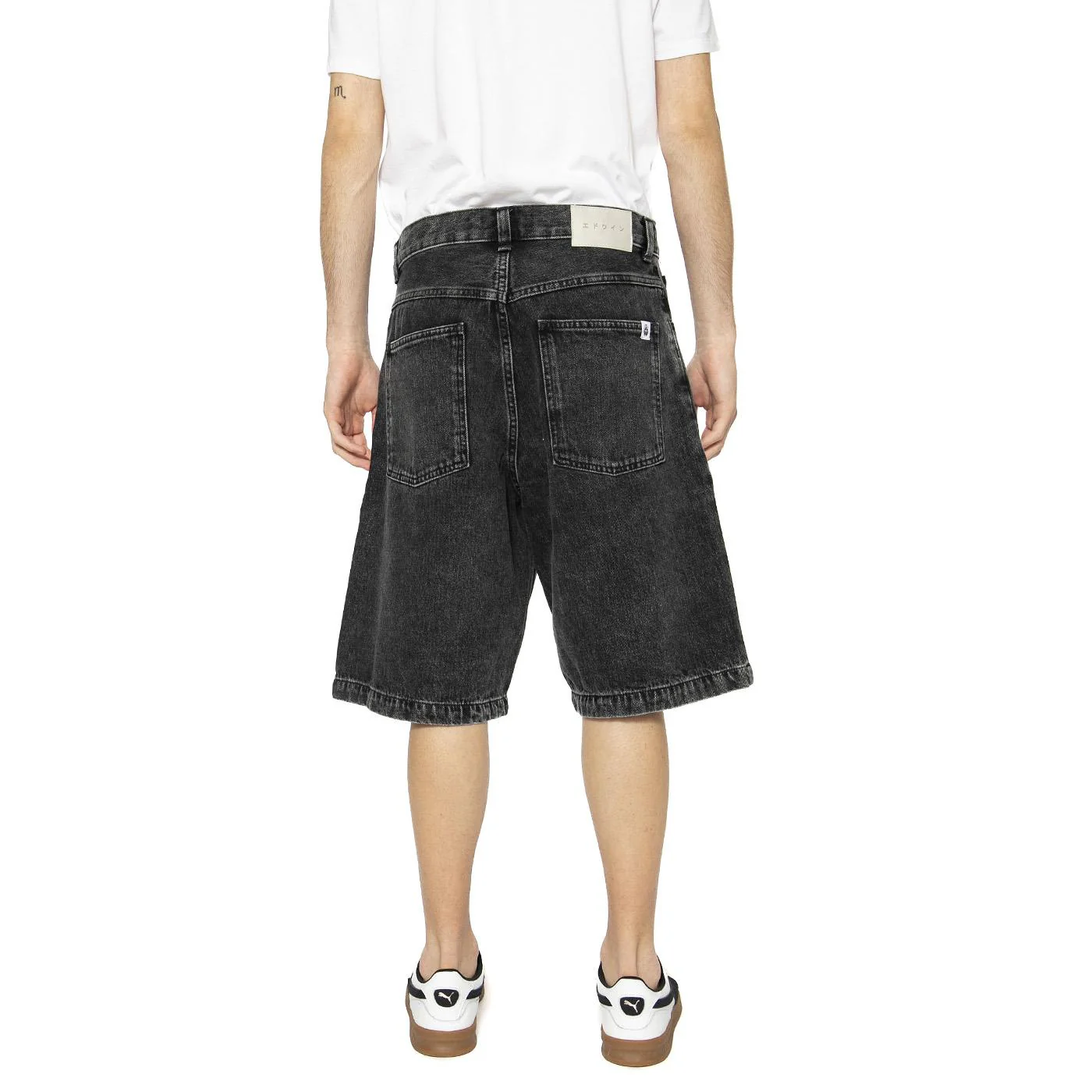 Worker Short Matt Wash Black - Bermuda Uomo Neri Uomo EDWIN - Image 3