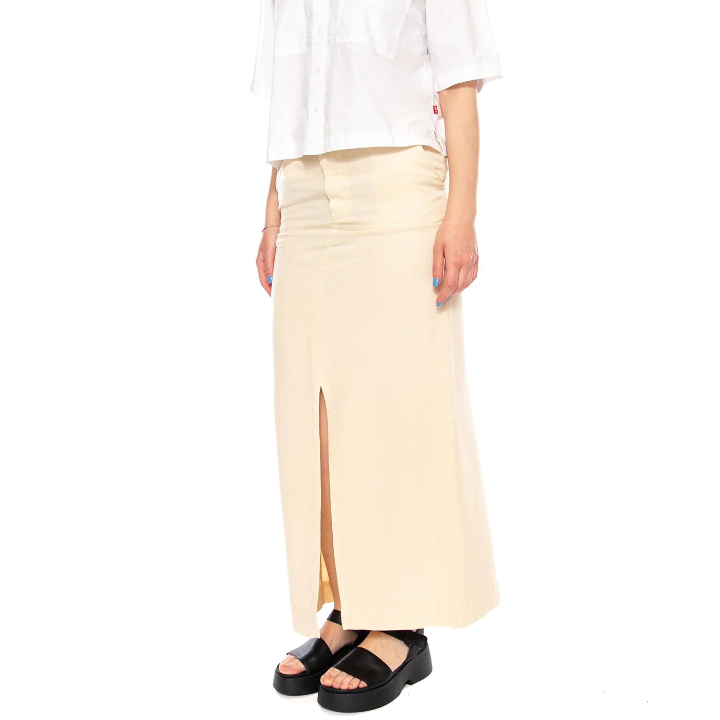 DIEDONA_WS SKIRT BLOND - Gonna Lunga Gialla  Donna ELVINE