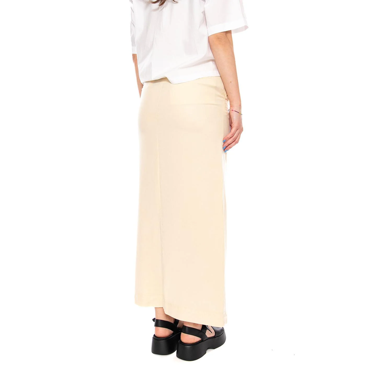 DIEDONA_WS SKIRT BLOND - Gonna Lunga Gialla  Donna ELVINE - Image 3