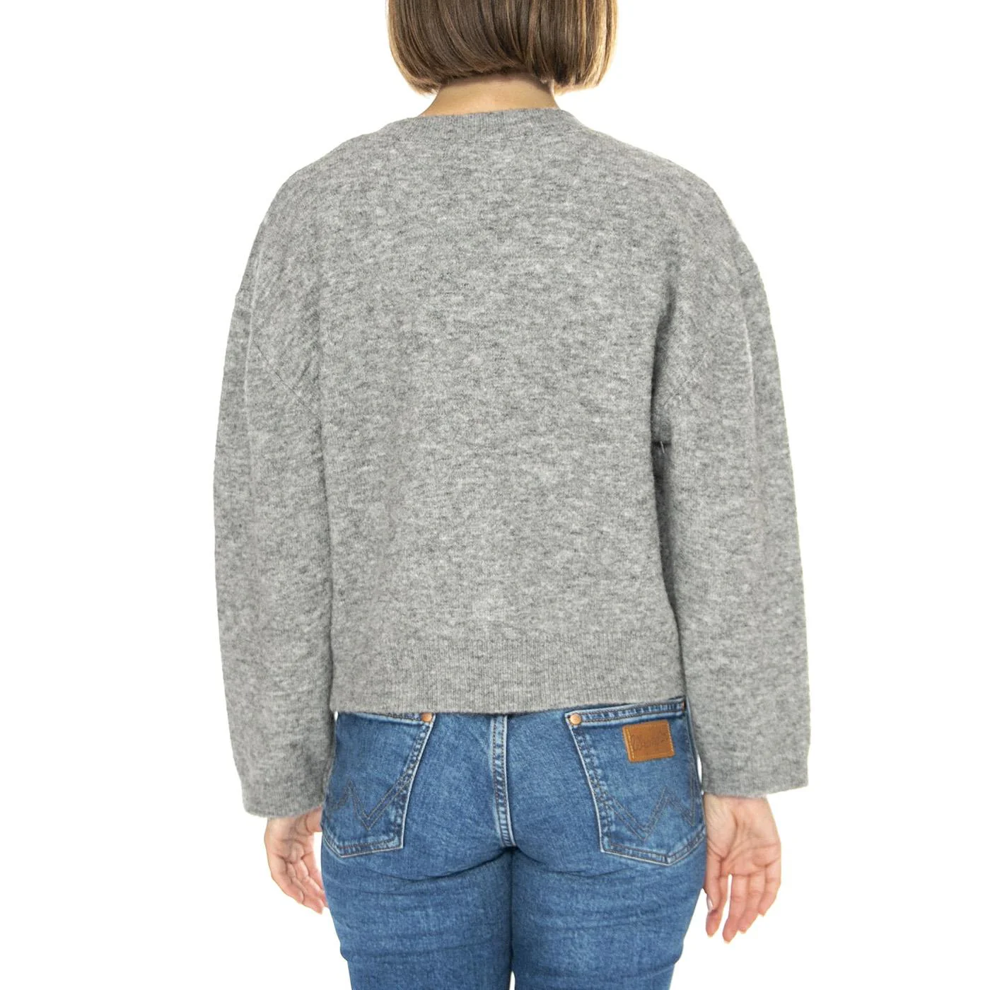 Erna Grey Melange - Cardigan Donna Grigio Donna ELVINE - Image 3
