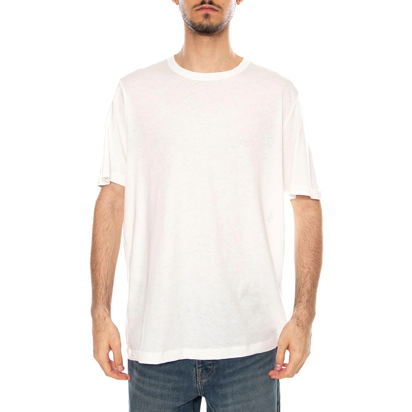 HADAR_MS TEE VANILLA WHITE - Maglietta Girocollo Uomo Bianca  Uomo ELVINE - Image 2
