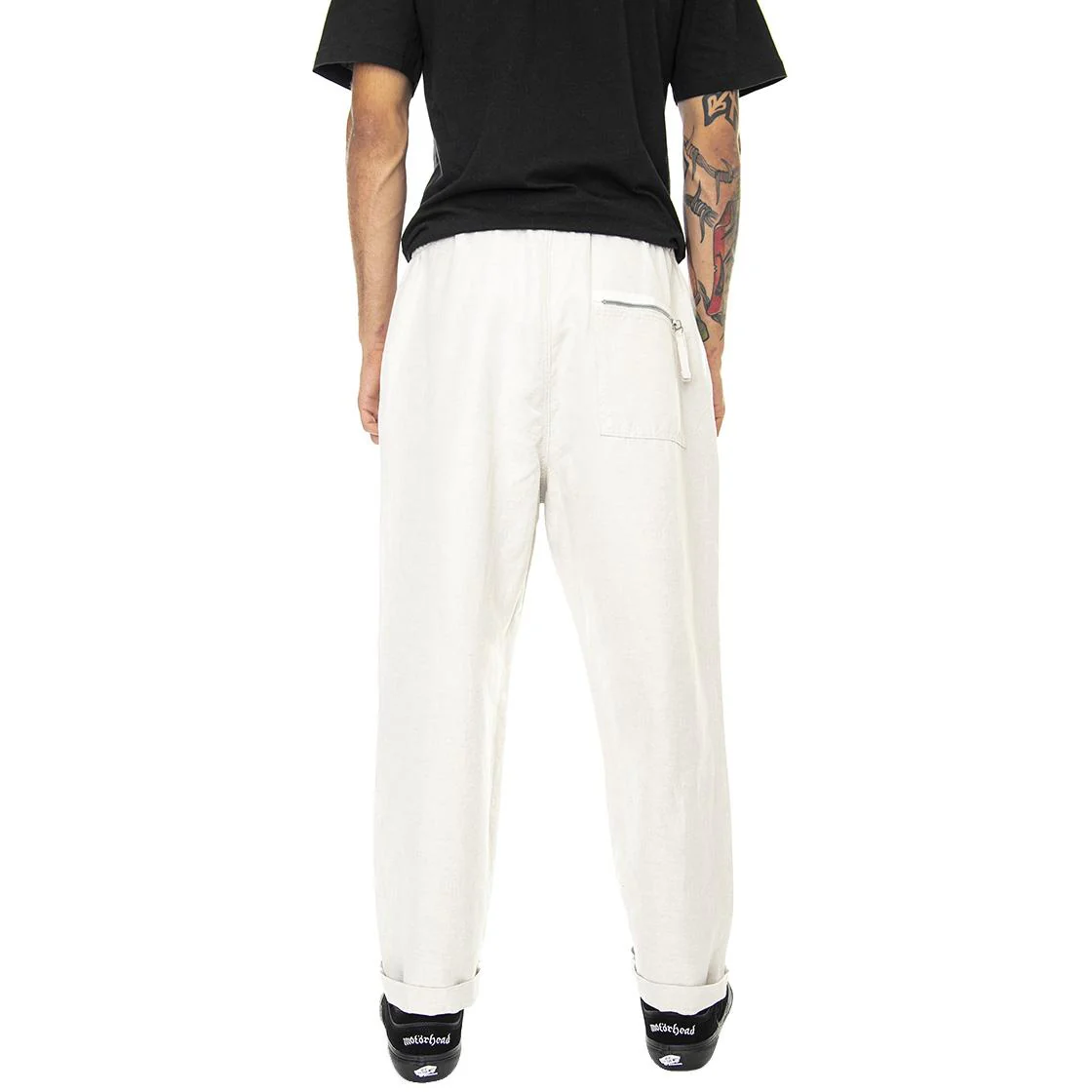 Junoson Ecru - Pantaloni Casual Uomo Beige  Uomo ELVINE - Image 3
