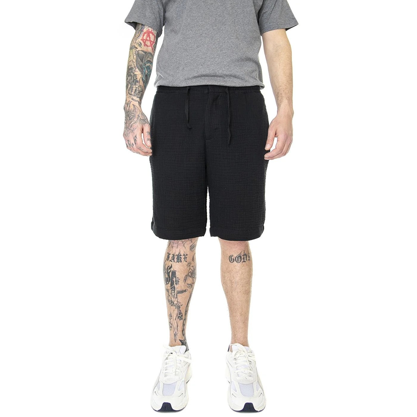 Ralston Shorts Black - Bermuda Uomo Neri Uomo ELVINE - Image 2