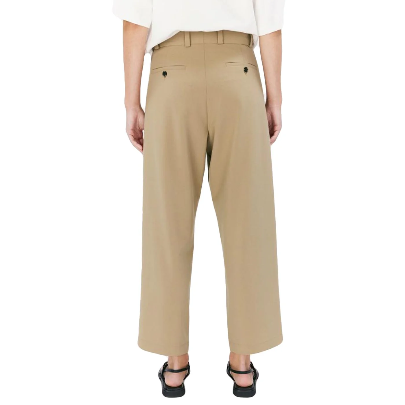 SANDI LIGHT DARK SAND - Pantaloni con Zip Donna Beige Donna ELVINE - Image 2