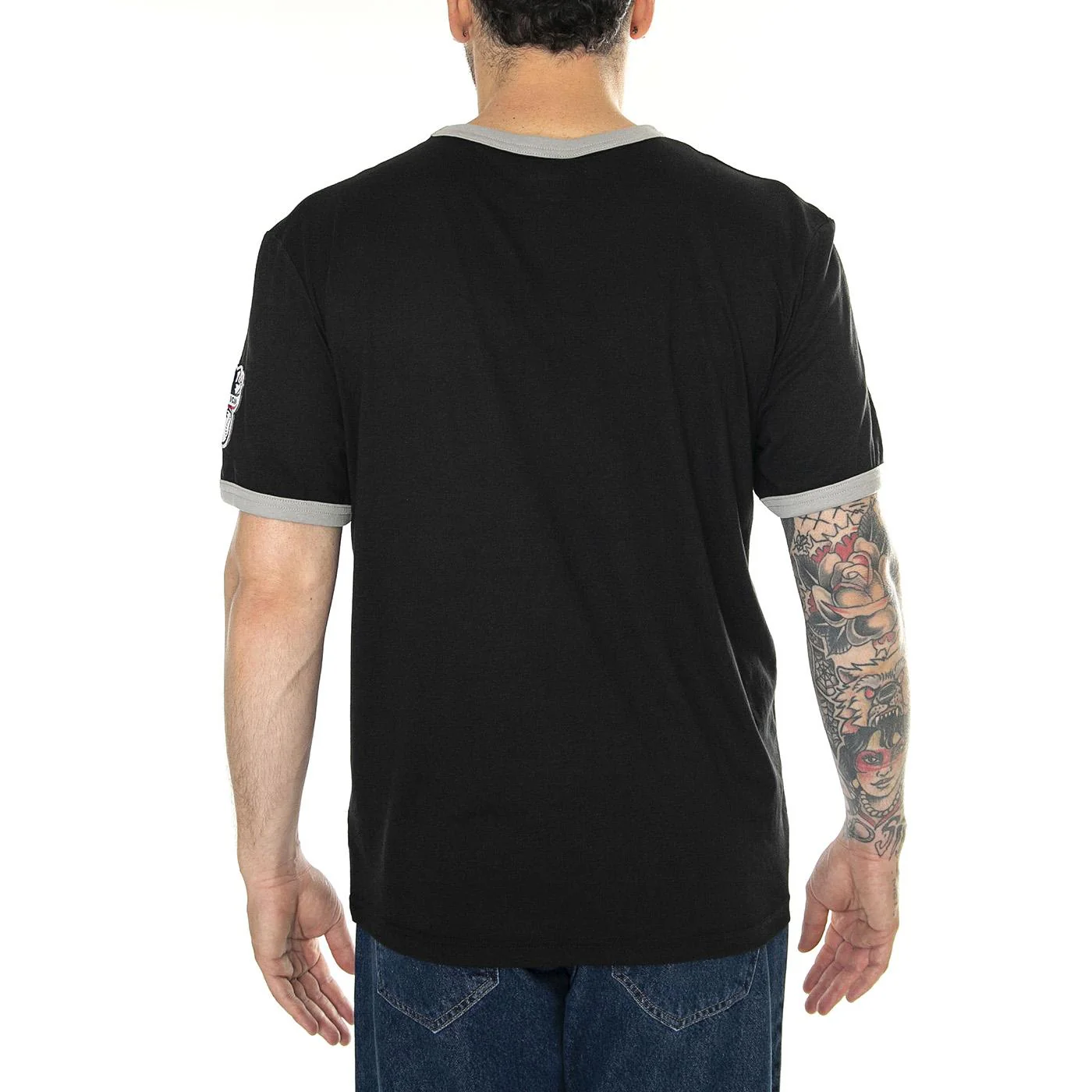 Chicago White Sox Fanatics Fundamental SS tee black/grey - Maglietta Girocollo Uomo Nera  Uomo FANATICS - Image 3