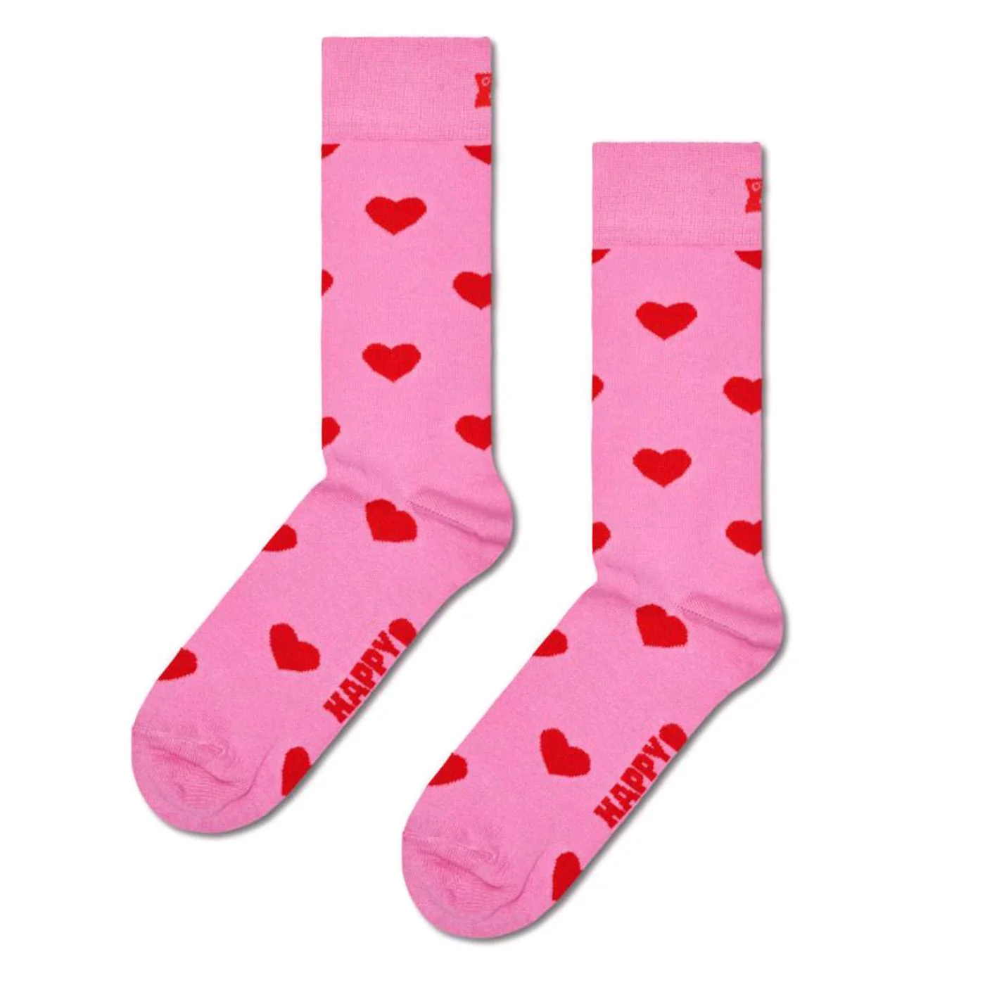 Heart Sock Pink - Calzini Rosa ACCESSORI HAPPY SOCKS