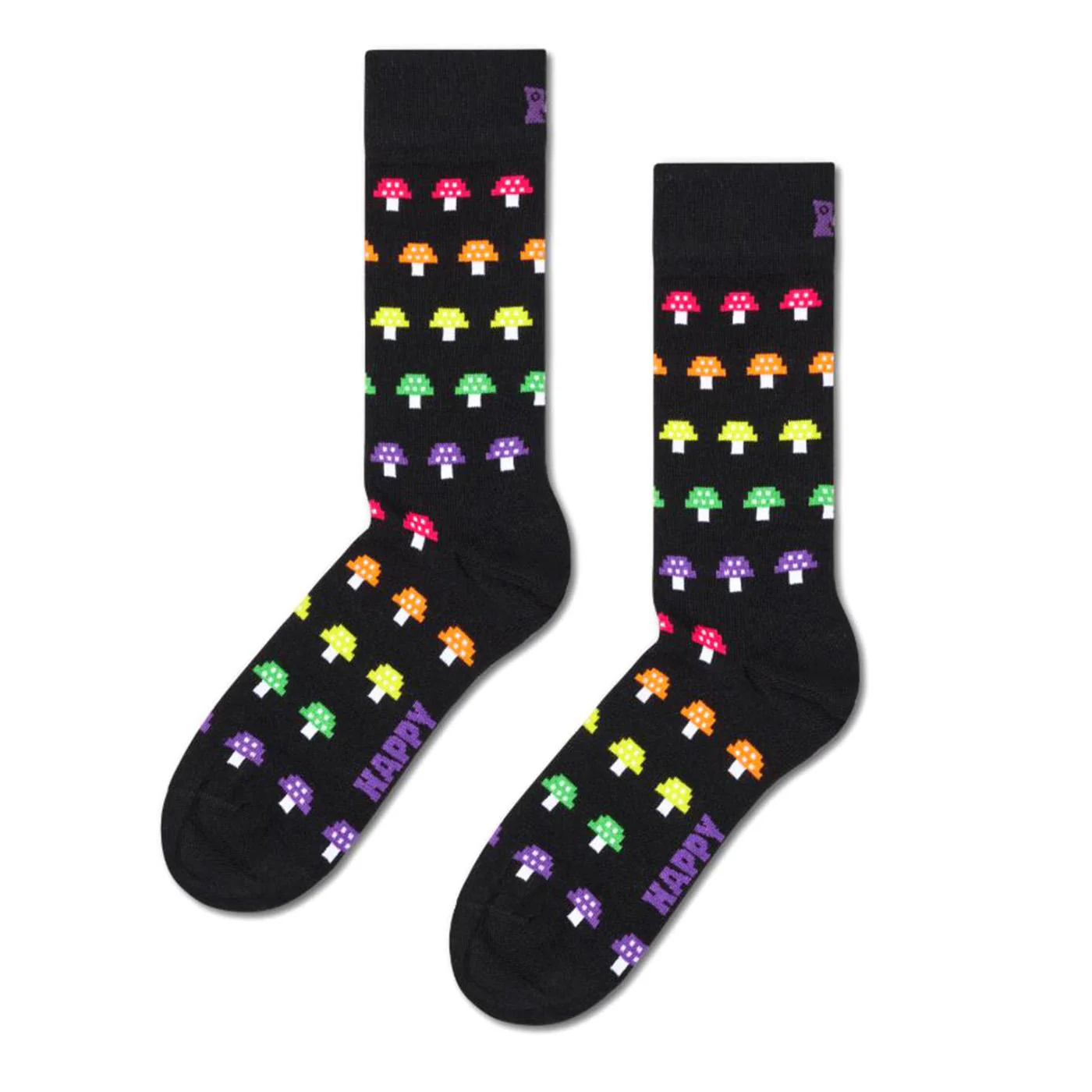 Mushroom Stripe Sock -- Calzini Uomo Multicolore Unisex HAPPY SOCKS