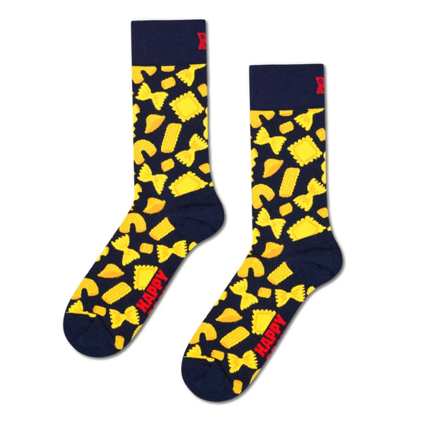 Pasta Sock Black - Calzini Neri  ACCESSORI HAPPY SOCKS