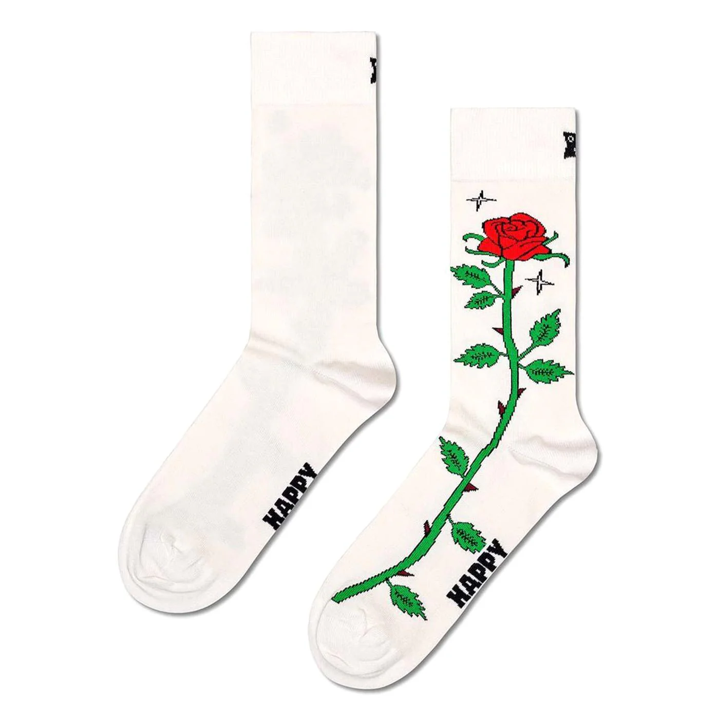 Rose Sock White - Calzini Multicolore  ACCESSORI HAPPY SOCKS