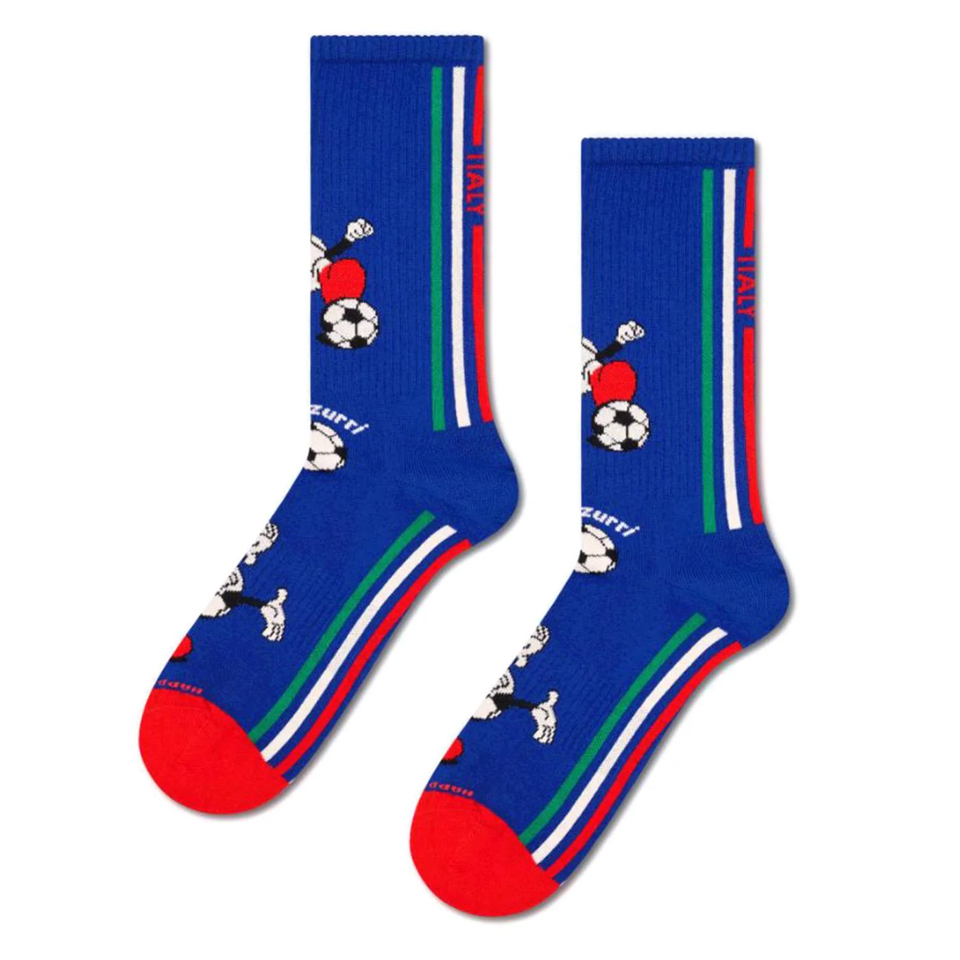 World Cup Italy Sneaker Sock Blue - Calzini Blu ACCESSORI HAPPY SOCKS