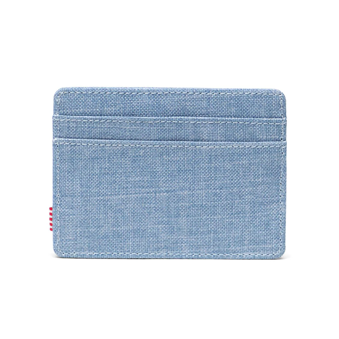Charlie Cardholder Ashley Blue Crosshatch - Portacarte Blu ACCESSORI HERSCHEL - Image 2