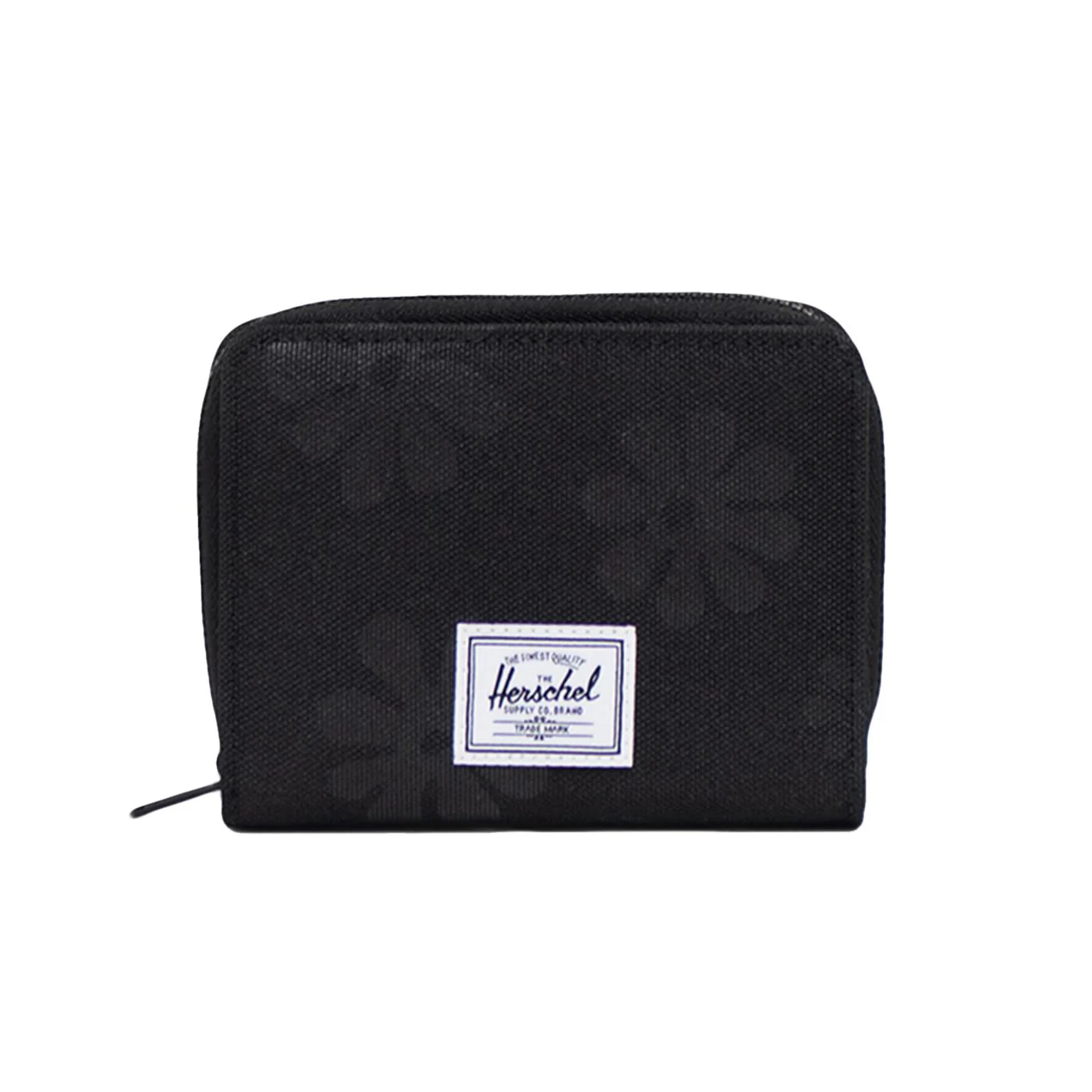 Georgia Wallet Black Floral Sun - Portafogli Nero Unisex HERSCHEL