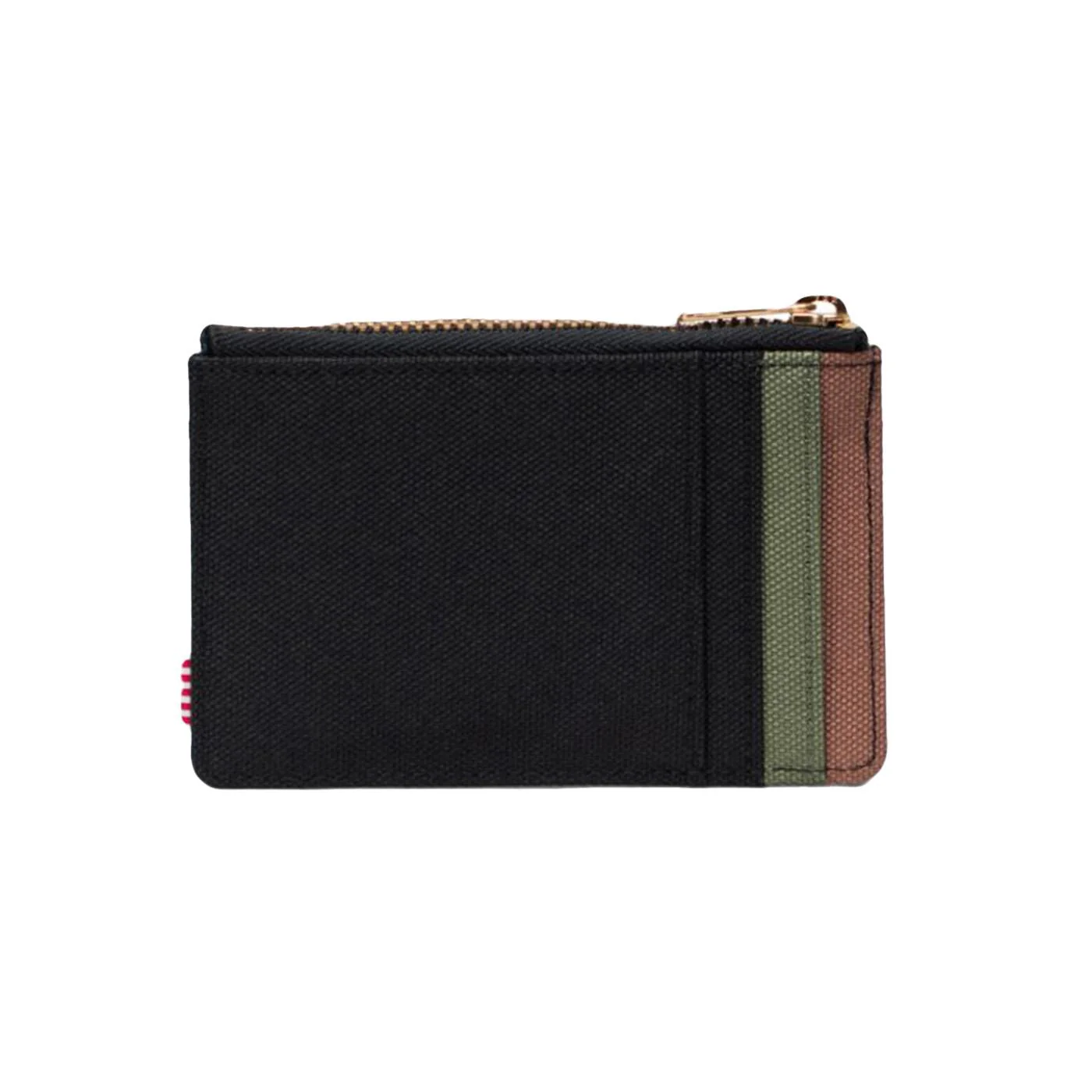Herschel Oscar Cardholder - Poratacarte Nero con Zip ACCESSORI HERSCHEL - Image 2