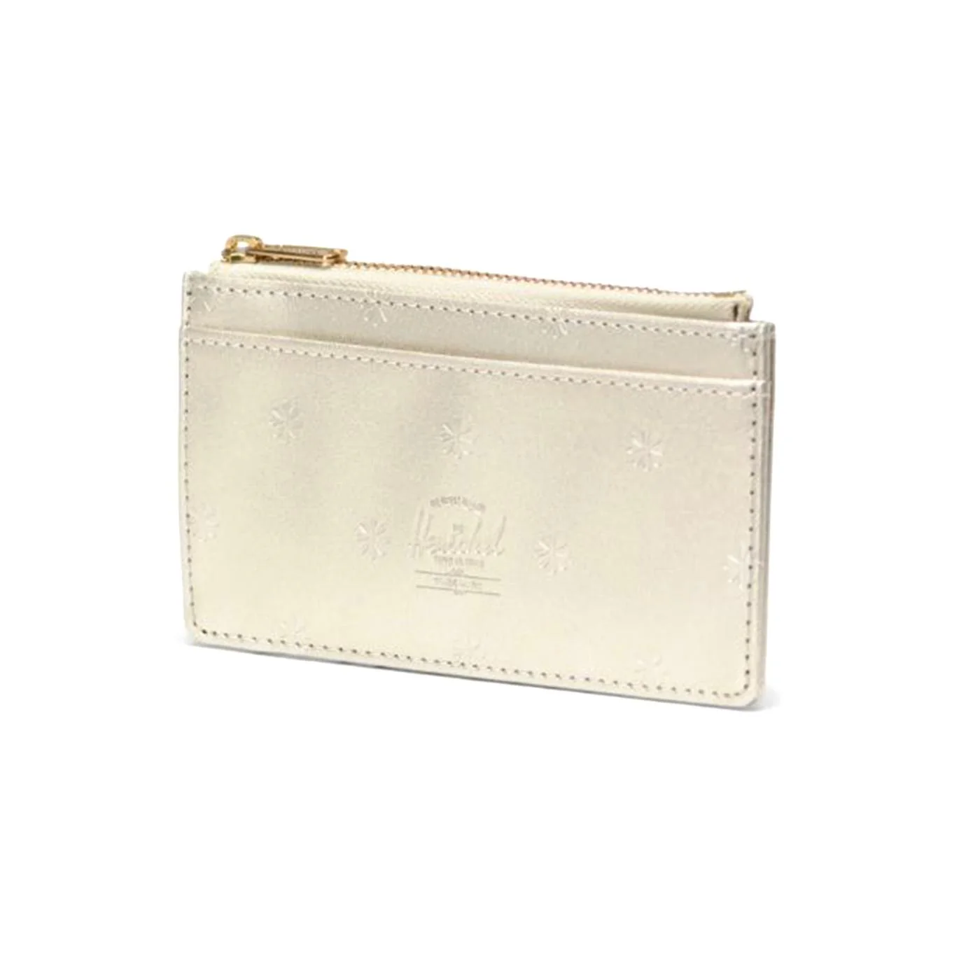Herschel Oscar Large Cardholder Vegan Leather Champagne Metallic - Portacarte Grande in Pelle Vegana Beige ACCESSORI HERSCHEL - Image 2