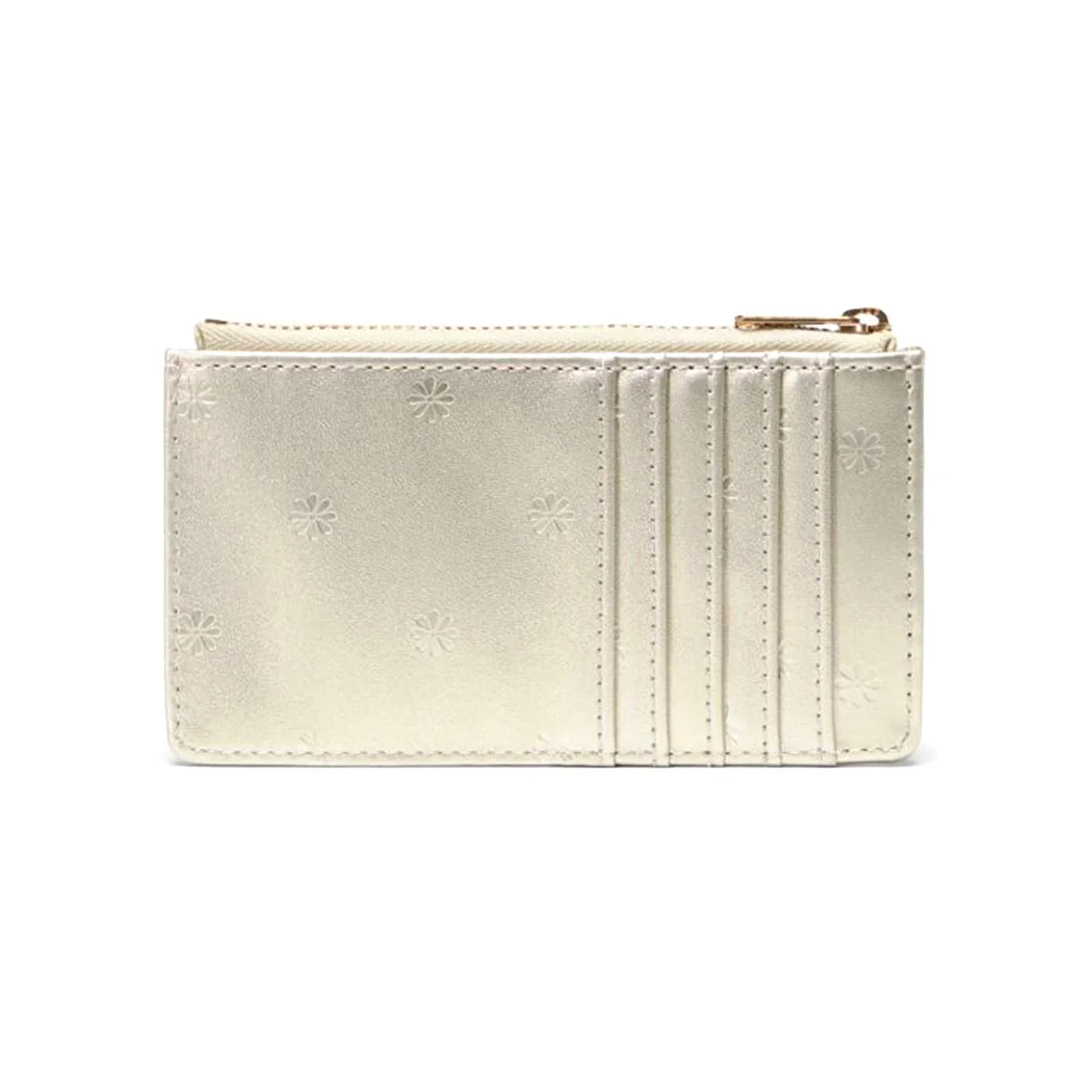 Herschel Oscar Large Cardholder Vegan Leather Champagne Metallic - Portacarte Grande in Pelle Vegana Beige ACCESSORI HERSCHEL - Image 3