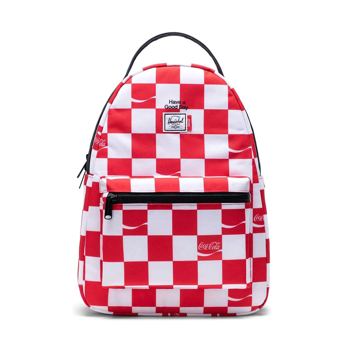 Nova Mid-Volume - Zaino Bianco / Rosso / Checkerboard  ACCESSORI HERSCHEL
