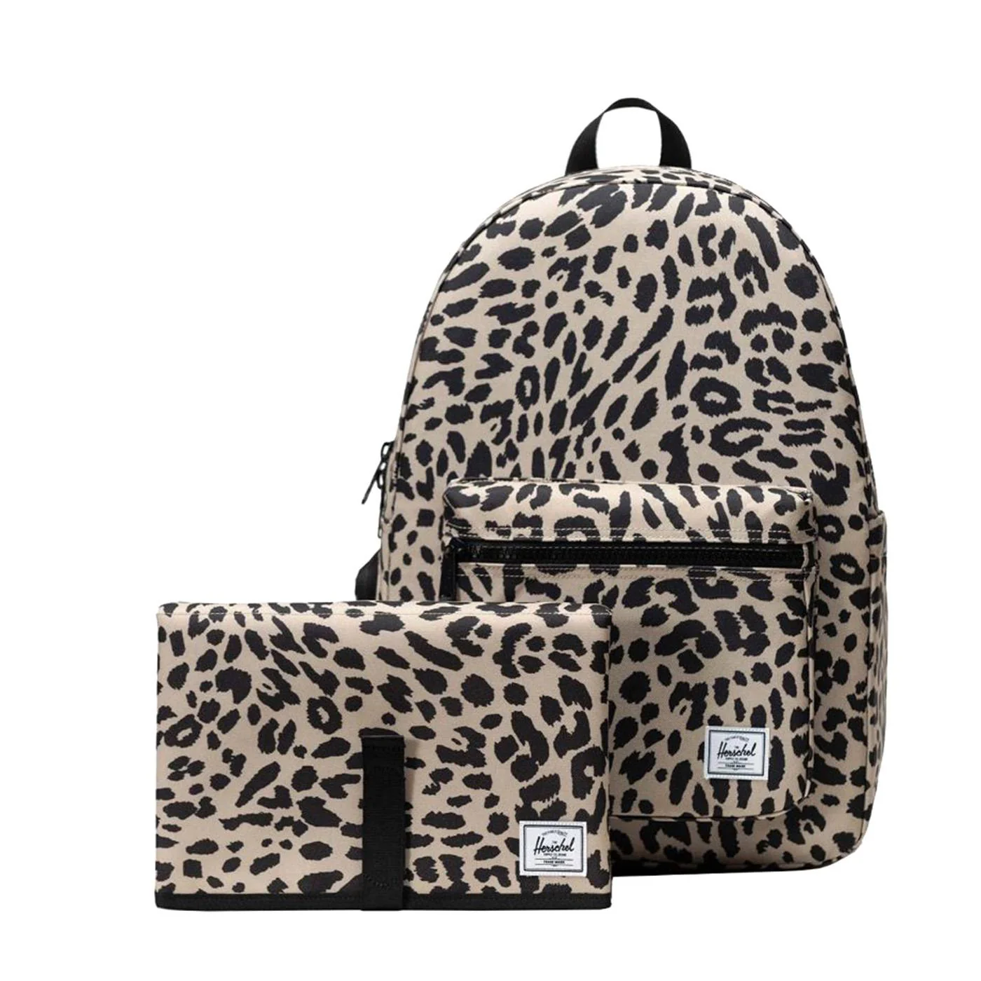 Settlement Backpack Diaper Bag 24L Leopard Waves - Zaino con Borsa per Pannolini Leopardato / Multicolore Unisex HERSCHEL