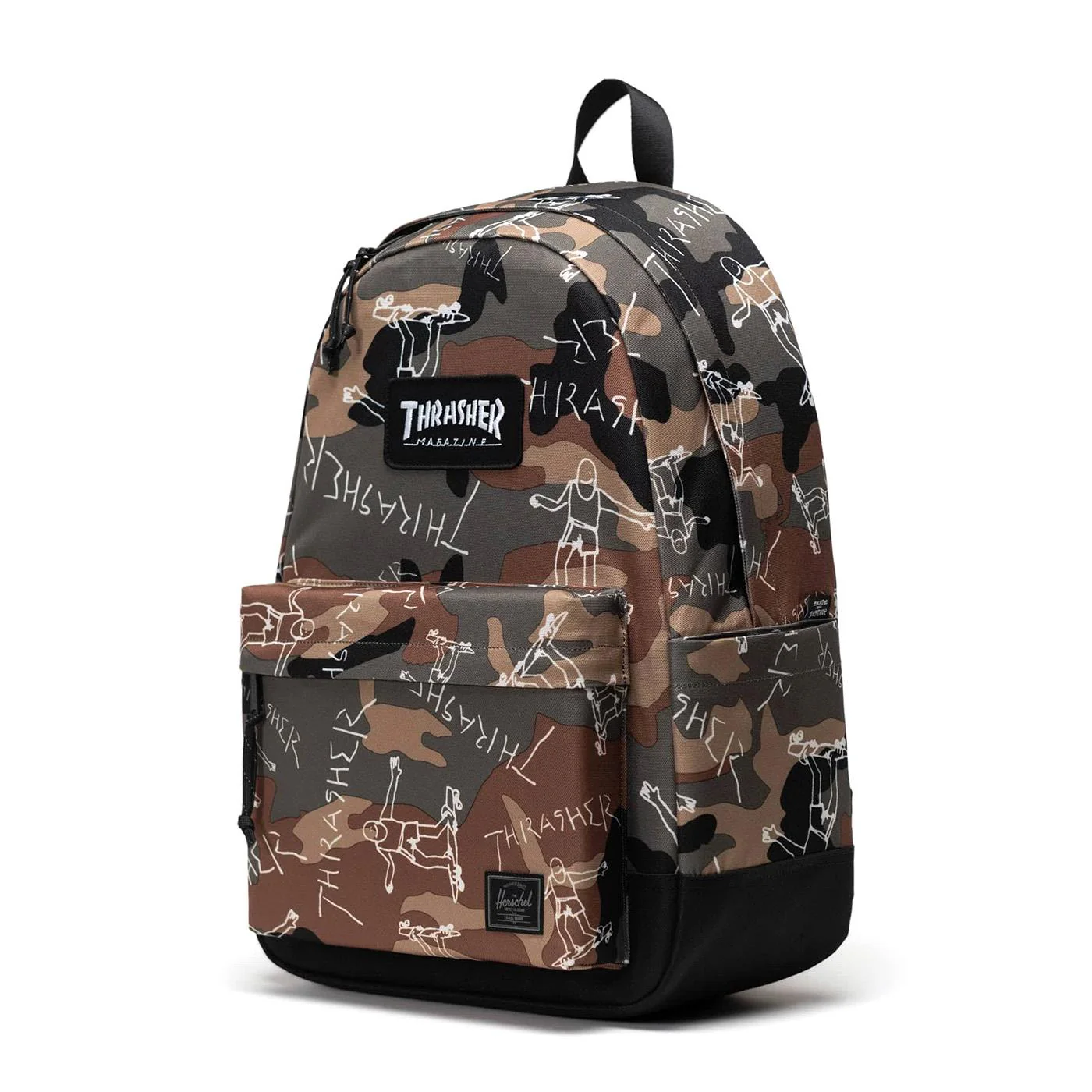 Thrasher Gonz Herschel Classic XL Backpack Woodland Camo - Zaino Camo ACCESSORI HERSCHEL - Image 3
