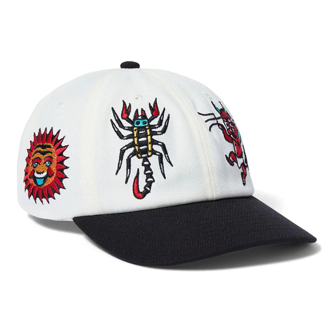 Bledsoe 6 Panels Snapback - Cappellino con Visiera Bianco  ACCESSORI HUF - Image 2