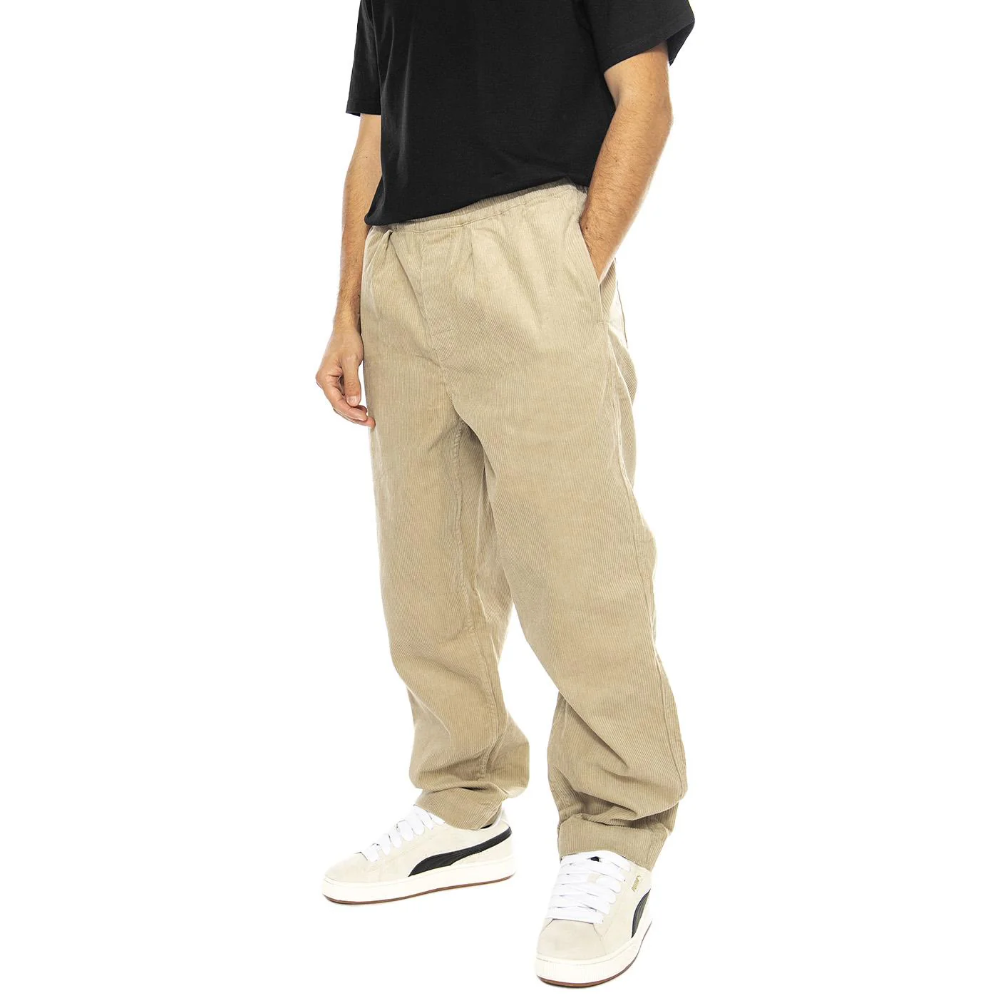 Huf Leisure Skate Pant Khaki - Pantaloni Uomo Beige Uomo HUF