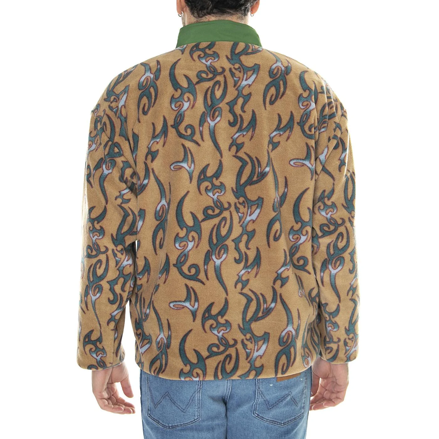 Static Polar Fleece Oatmeal Sweat - Felpa Uomo Multicolore Uomo HUF - Image 3