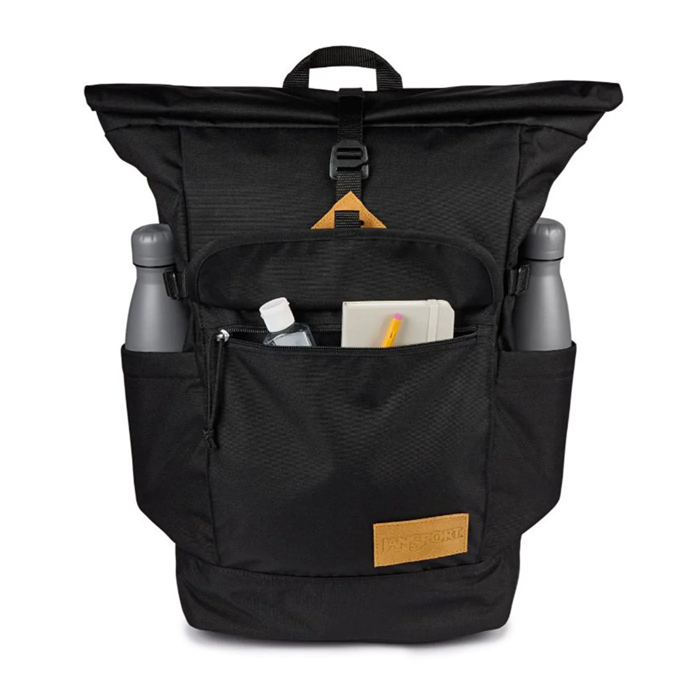Hatchet Rolltop Black -- Zaino Nero  Unisex JANSPORT - Image 7
