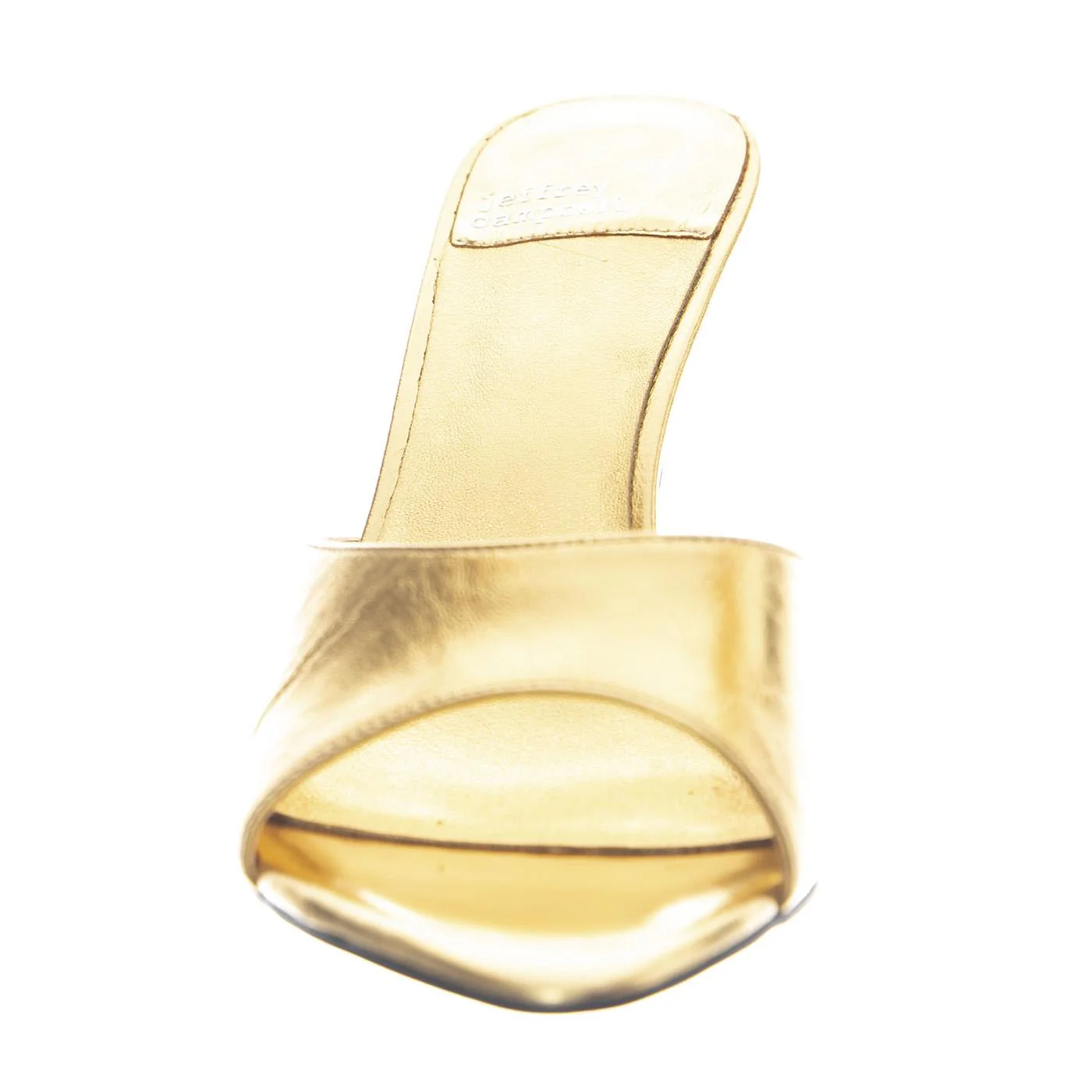 AGENT Gold Crinkle Metallic - Sandali Donna Oro  Donna JEFFREY CAMPBELL - Image 3