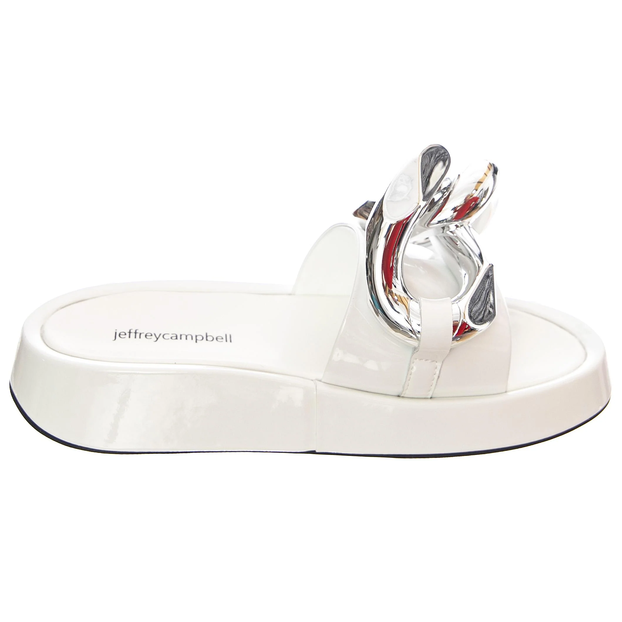 Womens Epirus Sandals - White - Sandali Donna Bianchi Donna JEFFREY CAMPBELL - Image 2