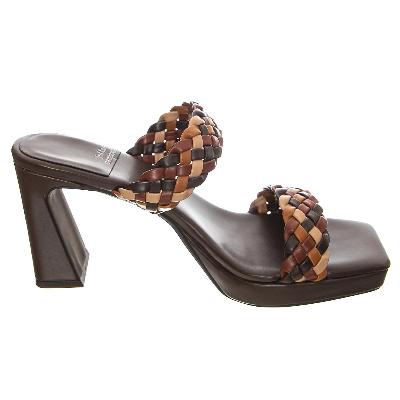 Delicacy Brown Combo Pu - Sandali Donna Marroni  Donna JEFFREY CAMPBELL - Image 2