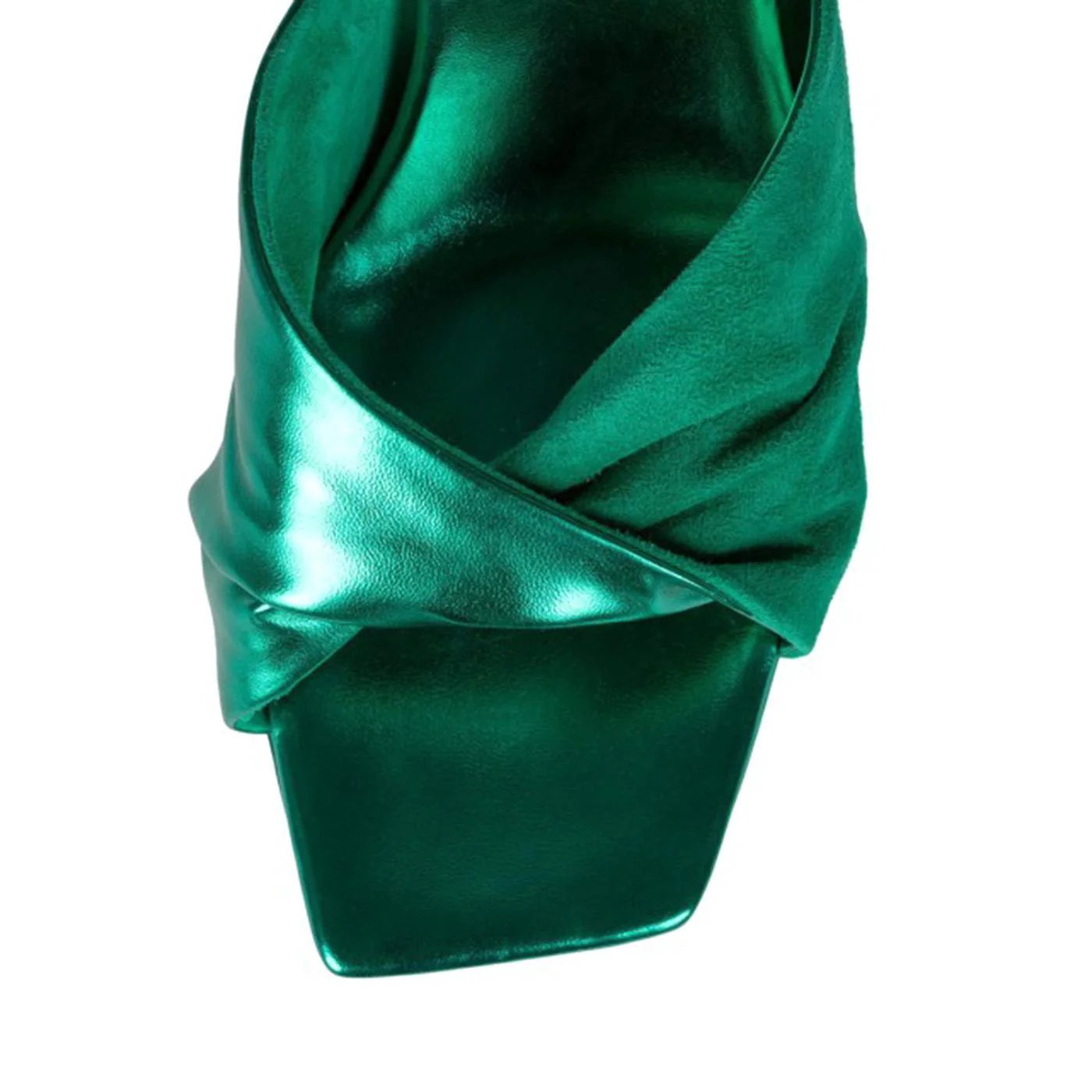 HOLLYWEIRD - GREEN MET GREEN SUEDE - Scarpe con Tacco Donna Verdi Donna JEFFREY CAMPBELL - Image 4
