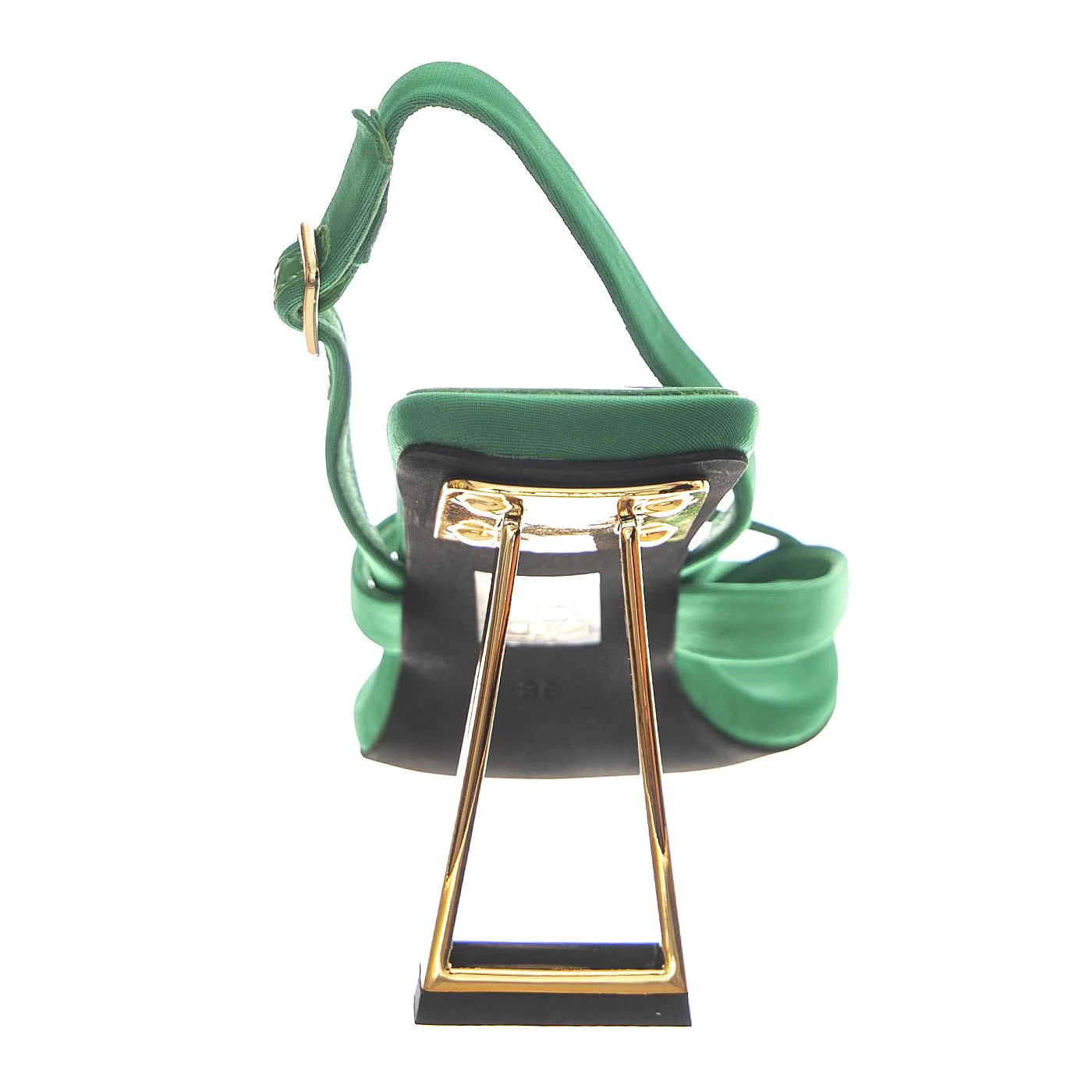 Mercantile Green Neonprene Gold - Sandaldi Donna Verdi Donna JEFFREY CAMPBELL - Image 4