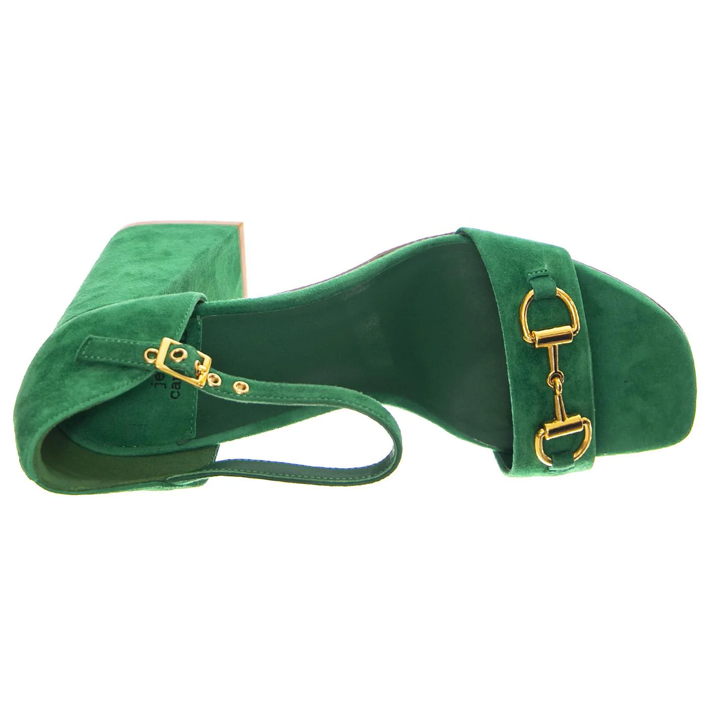 Pop-Star-B Mint Gold Suede - Sandali Donna Verdi  Donna JEFFREY CAMPBELL - Image 6