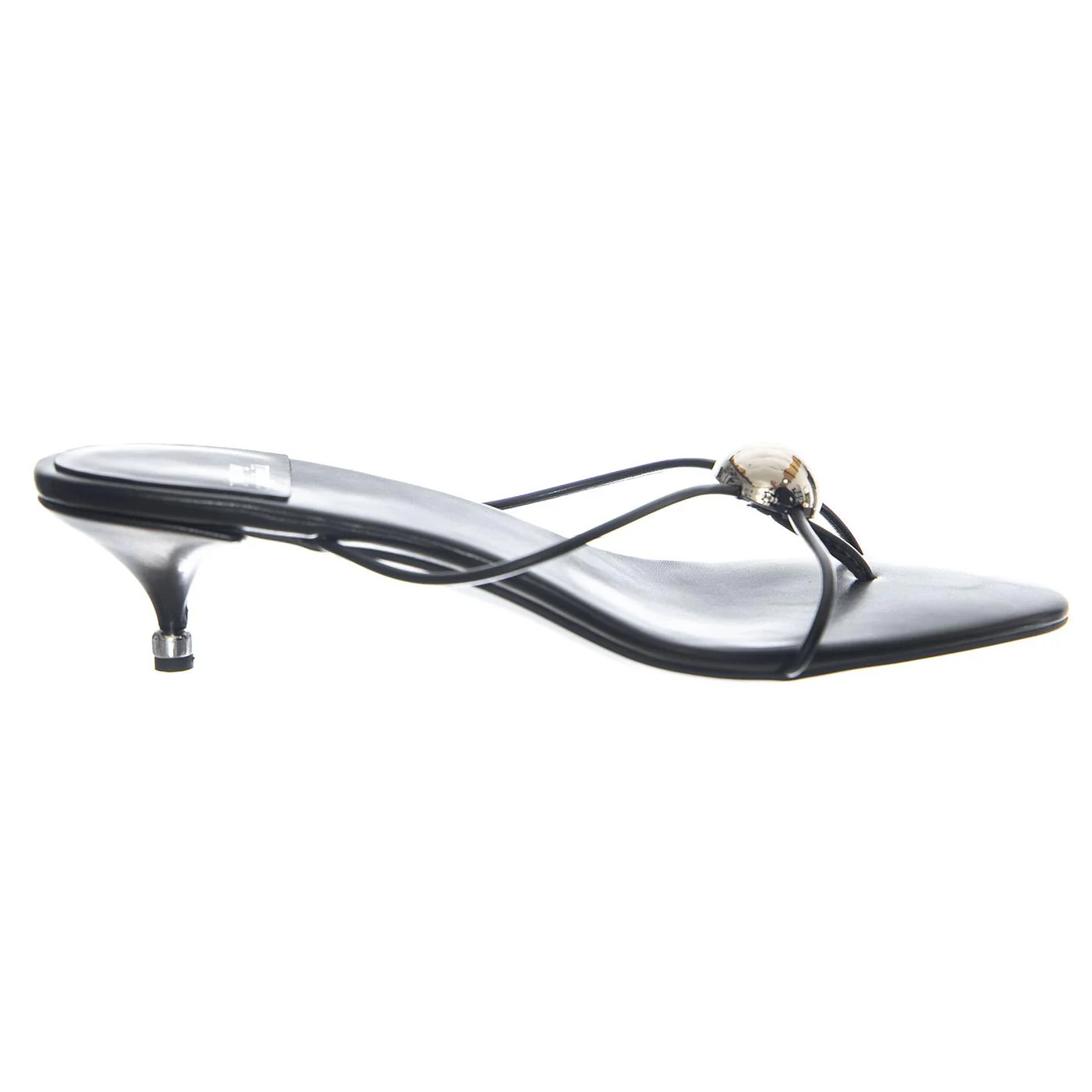 PRECIOSA Black Silver - Sandali Donna Silver Donna JEFFREY CAMPBELL