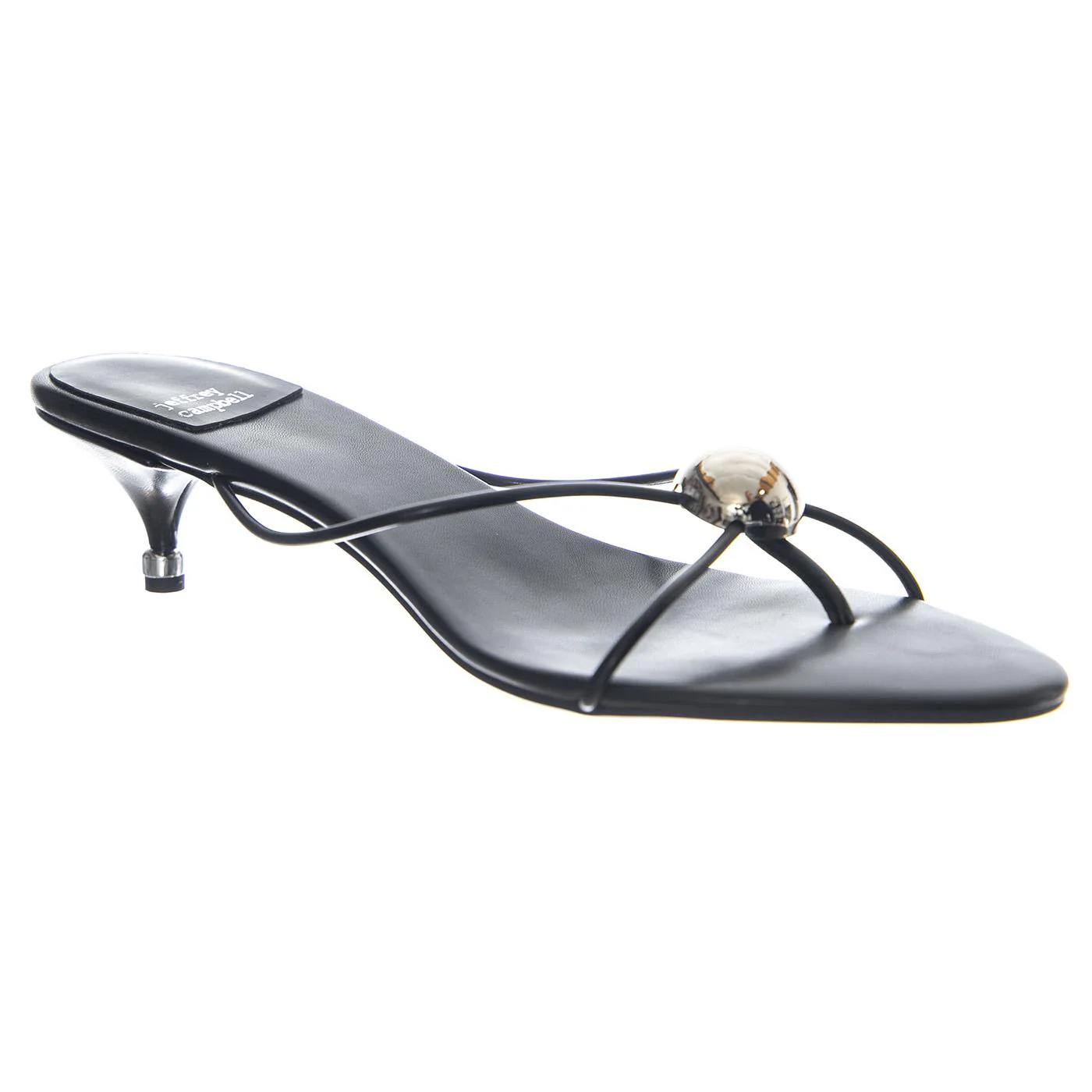 PRECIOSA Black Silver - Sandali Donna Silver Donna JEFFREY CAMPBELL - Image 2