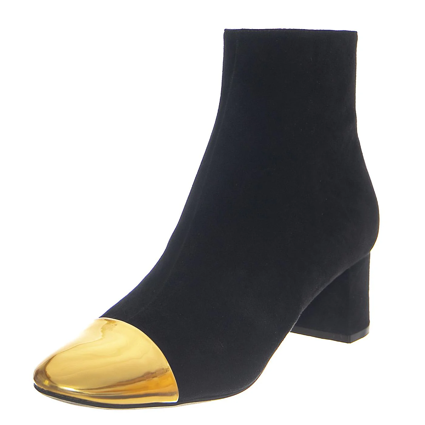 Towards Black Suede Gold - Stivaletti Donna Neri / Oro Donna JEFFREY CAMPBELL