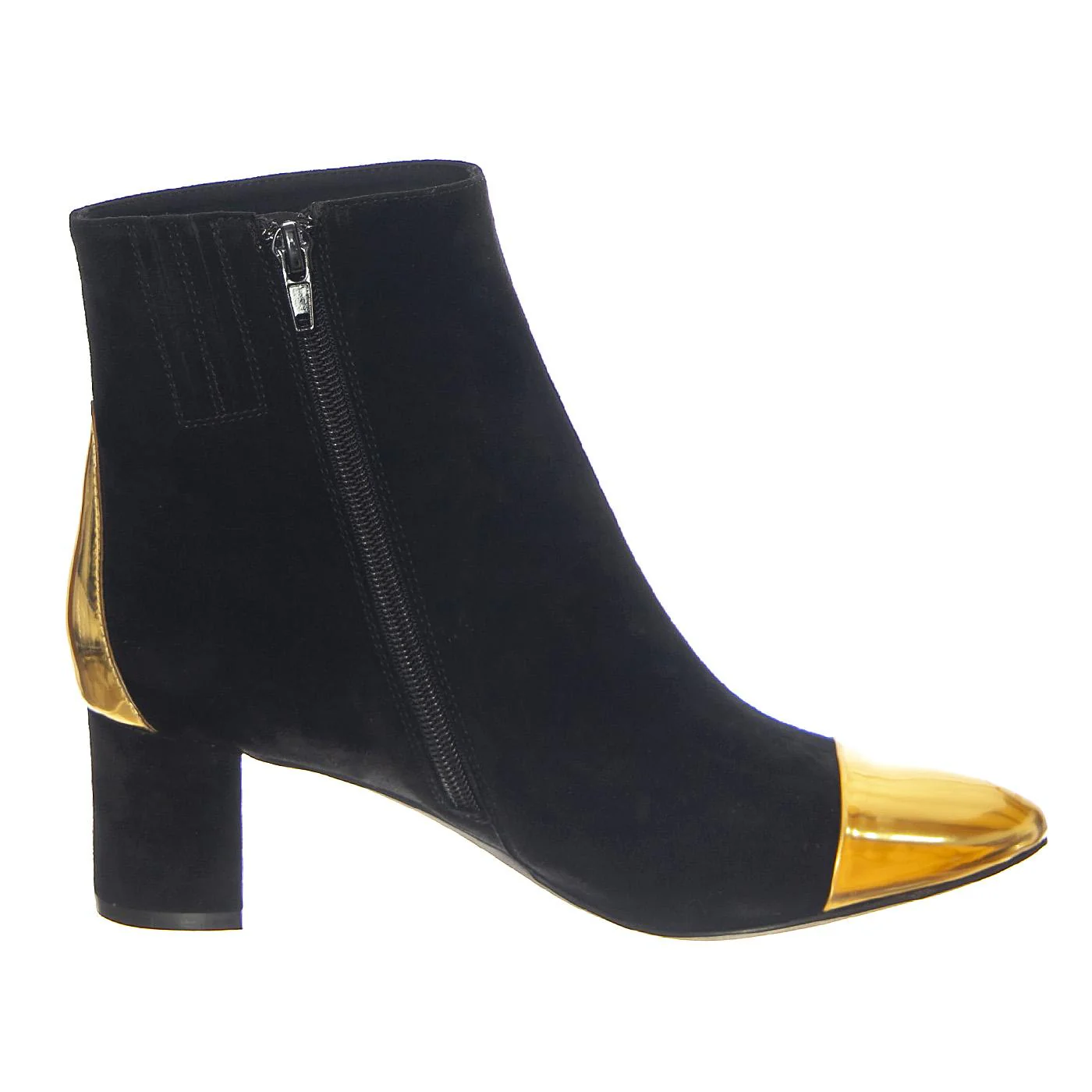 Towards Black Suede Gold - Stivaletti Donna Neri / Oro Donna JEFFREY CAMPBELL - Image 2