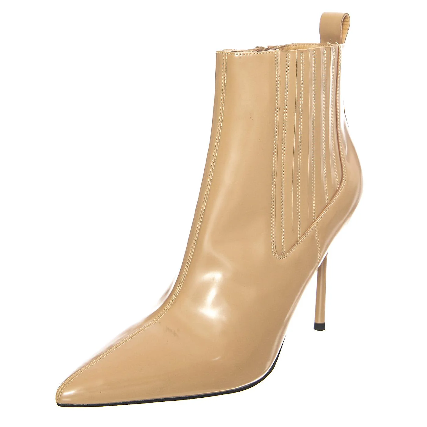 W' Nicolette Nude Box - Stivali Donna Beige Donna JEFFREY CAMPBELL