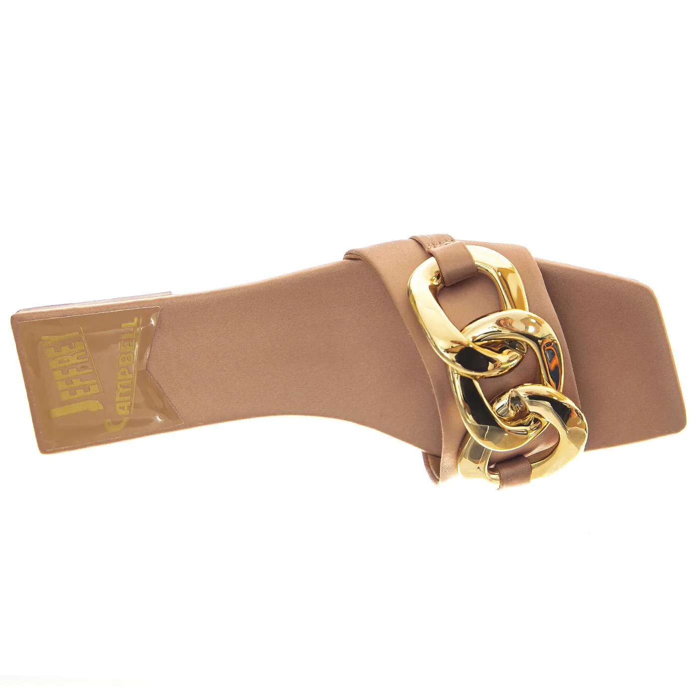 W' Park Gold Satin Sandals - Sandali Donna Oro Donna JEFFREY CAMPBELL - Image 6