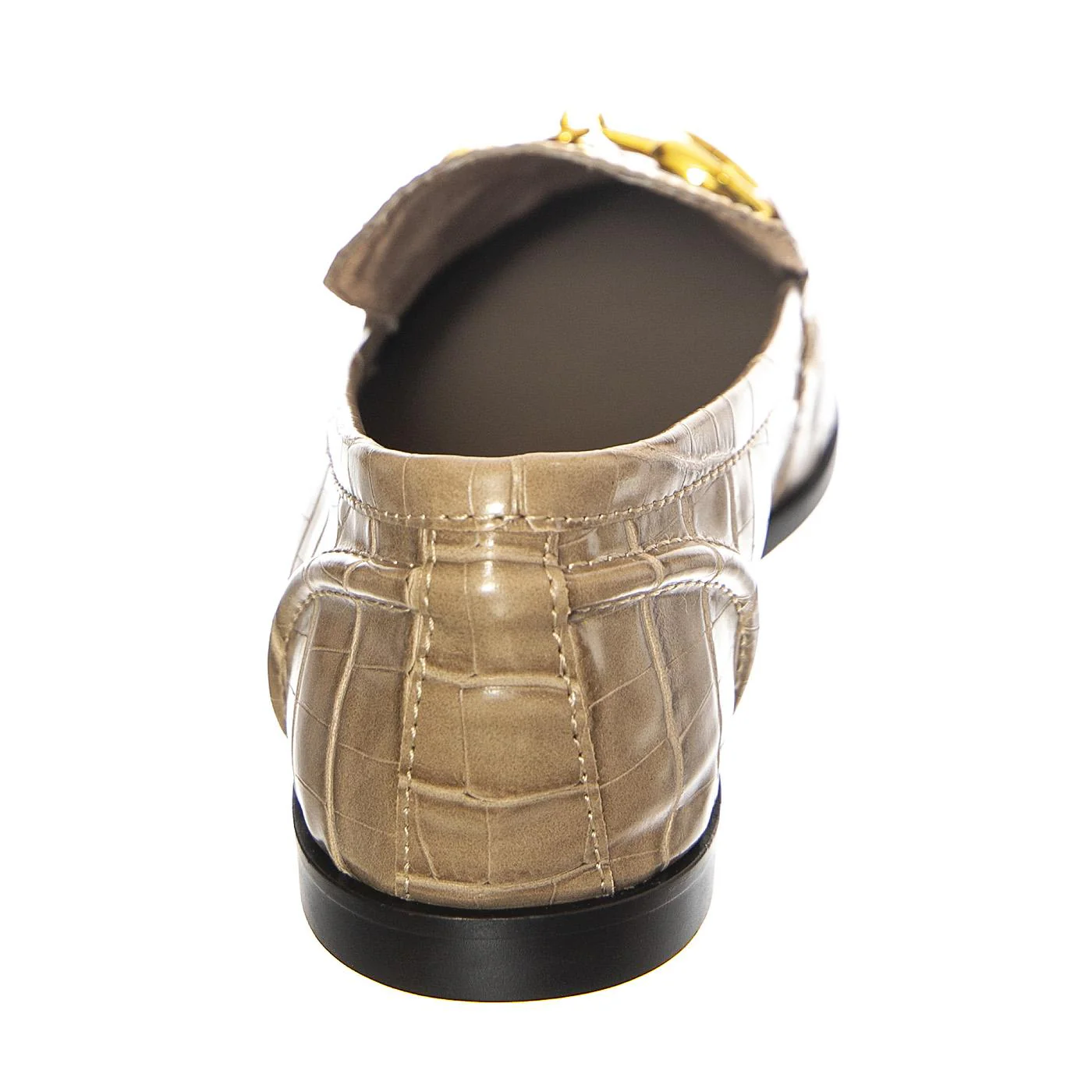 W' Velviteen Dark Sand Croco - Mocassini Donna Marroni Donna JEFFREY CAMPBELL - Image 4