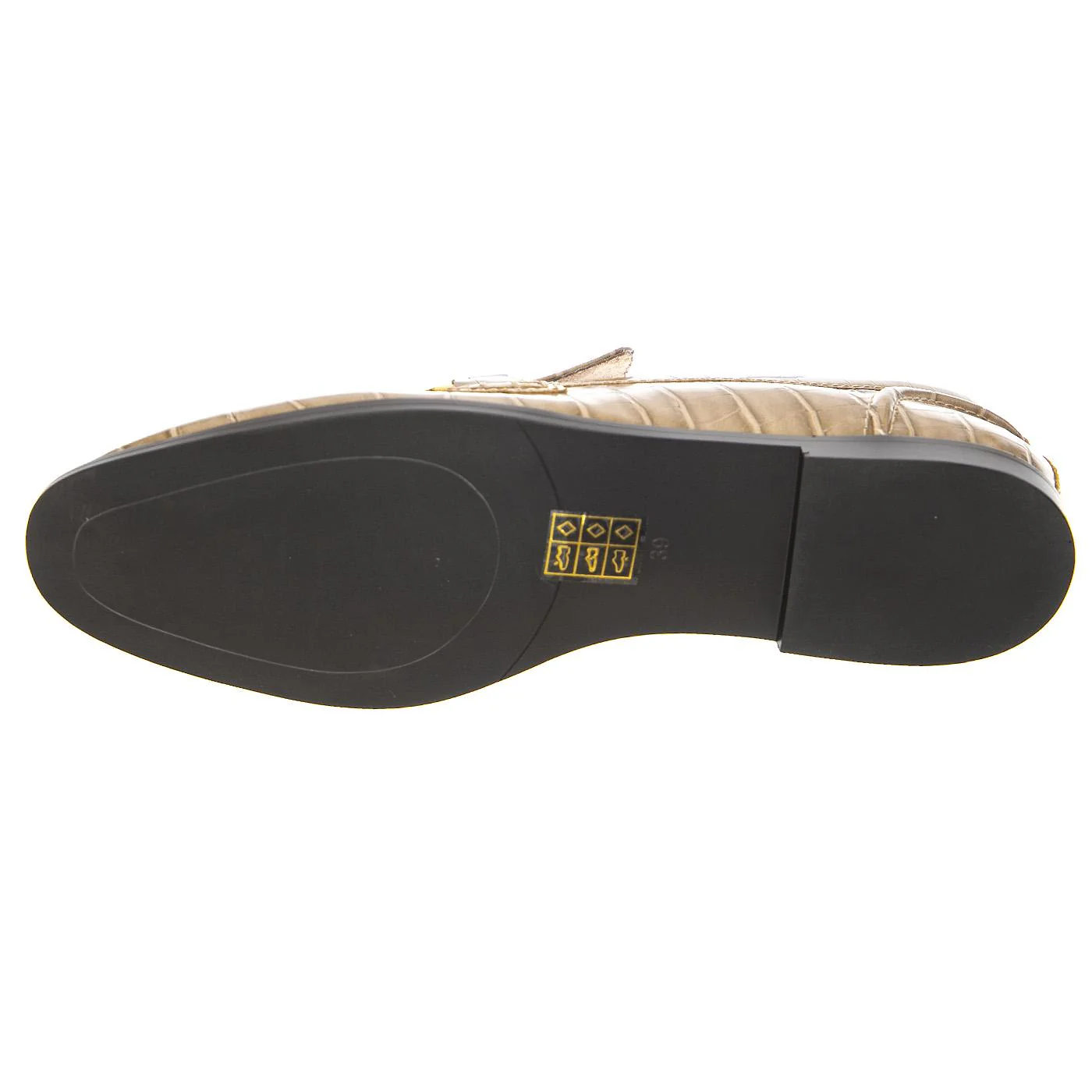 W' Velviteen Dark Sand Croco - Mocassini Donna Marroni Donna JEFFREY CAMPBELL - Image 5