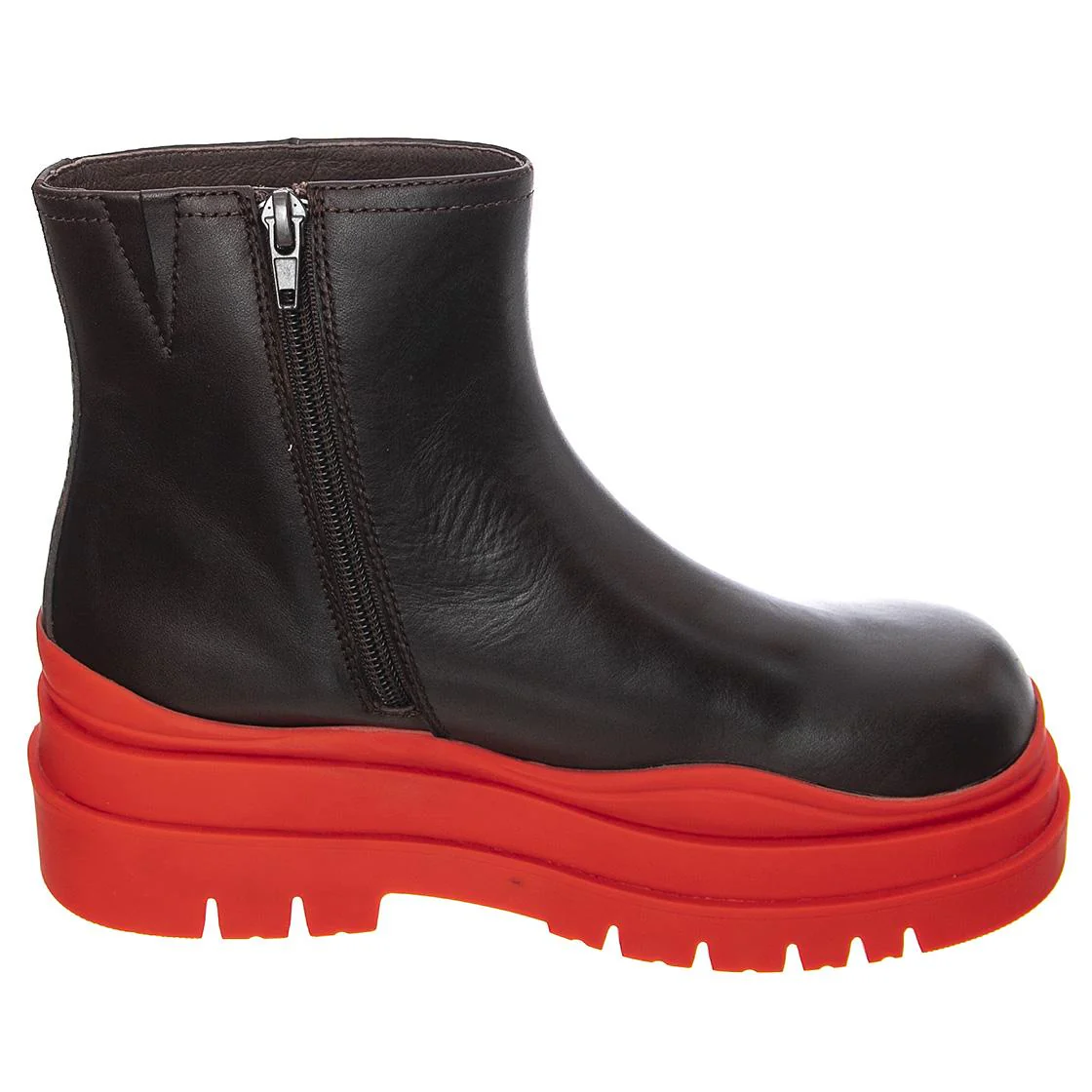 Womens Loading Brown Ankle Boots Donna JEFFREY CAMPBELL - Image 2